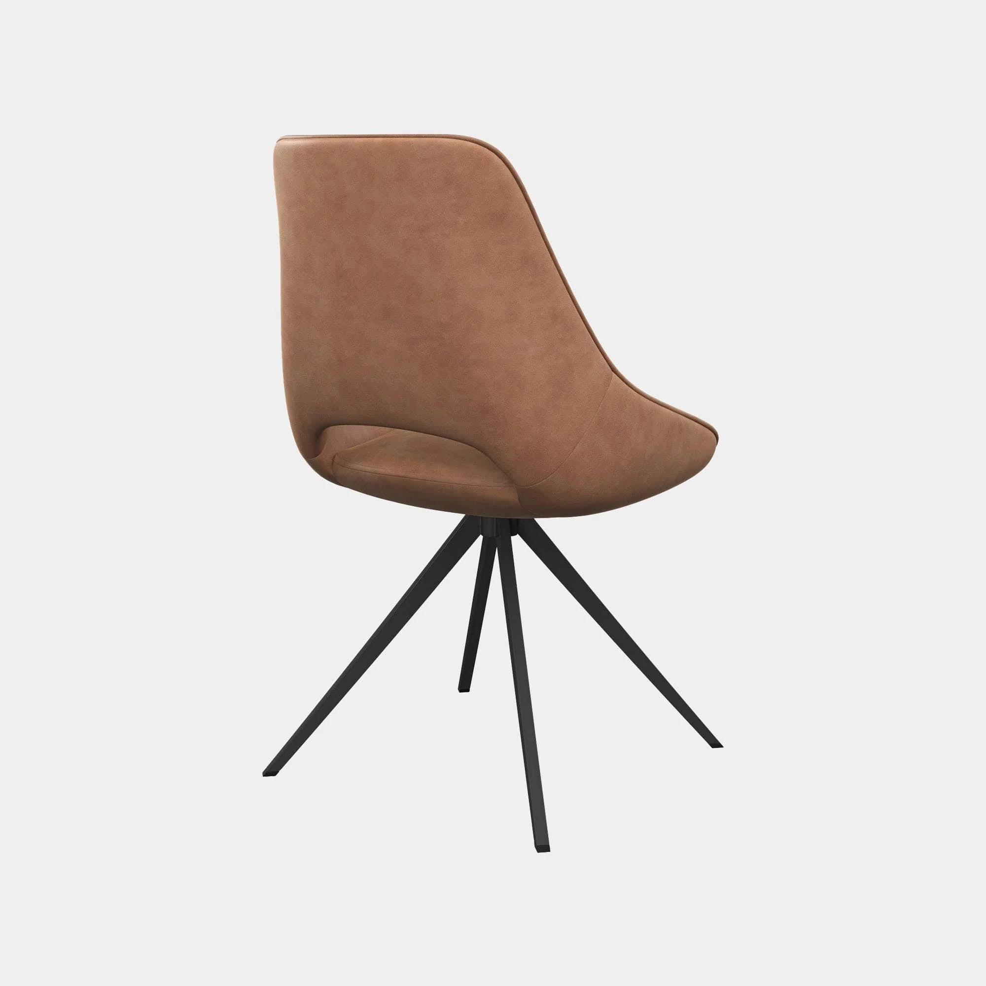 Matera - Swivel Dining Chair, Faux Leather - Image 5