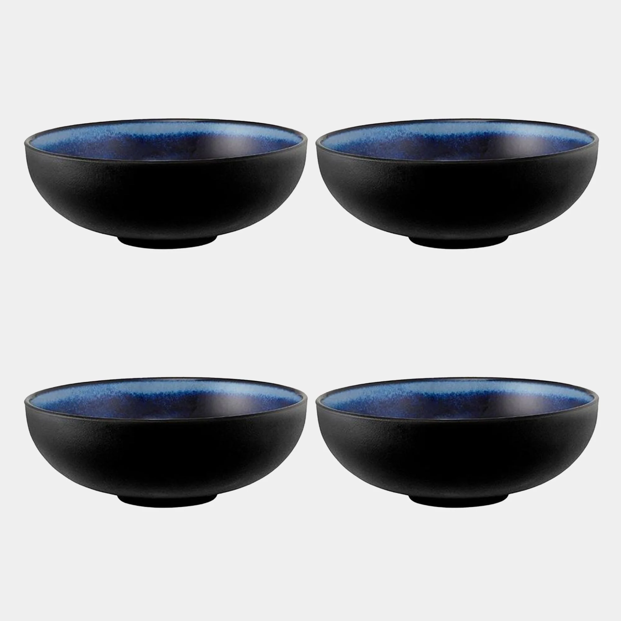 Maxwell & Williams Caviar Midnight - Bowls, Set of 4