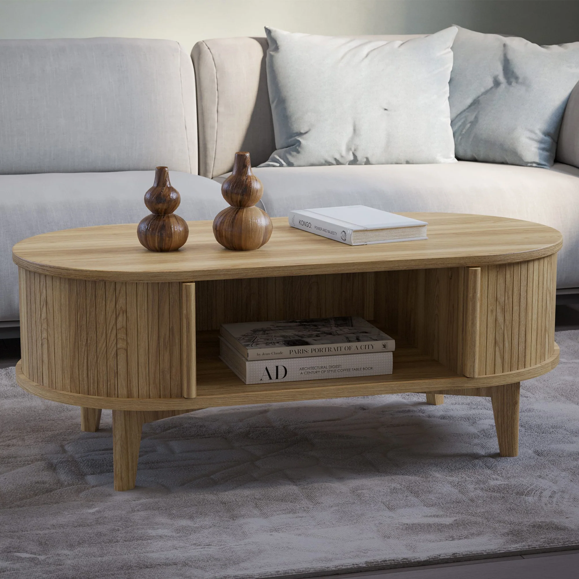 Mendes - Wooden Coffee Table - Image 2