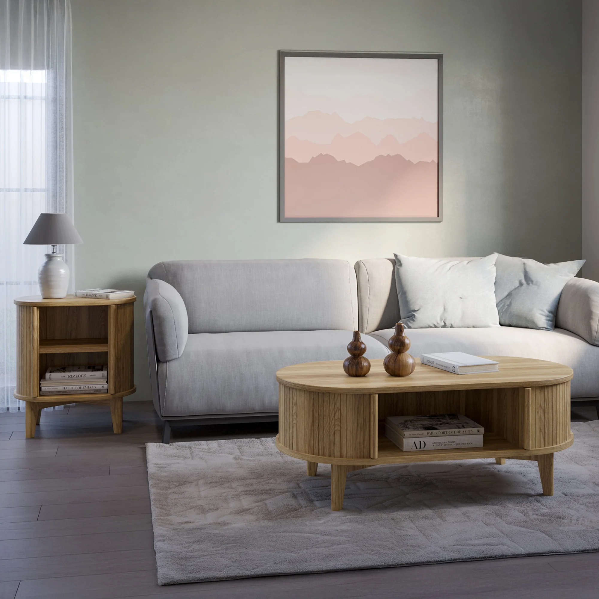 Mendes - Wooden Coffee Table - Image 3