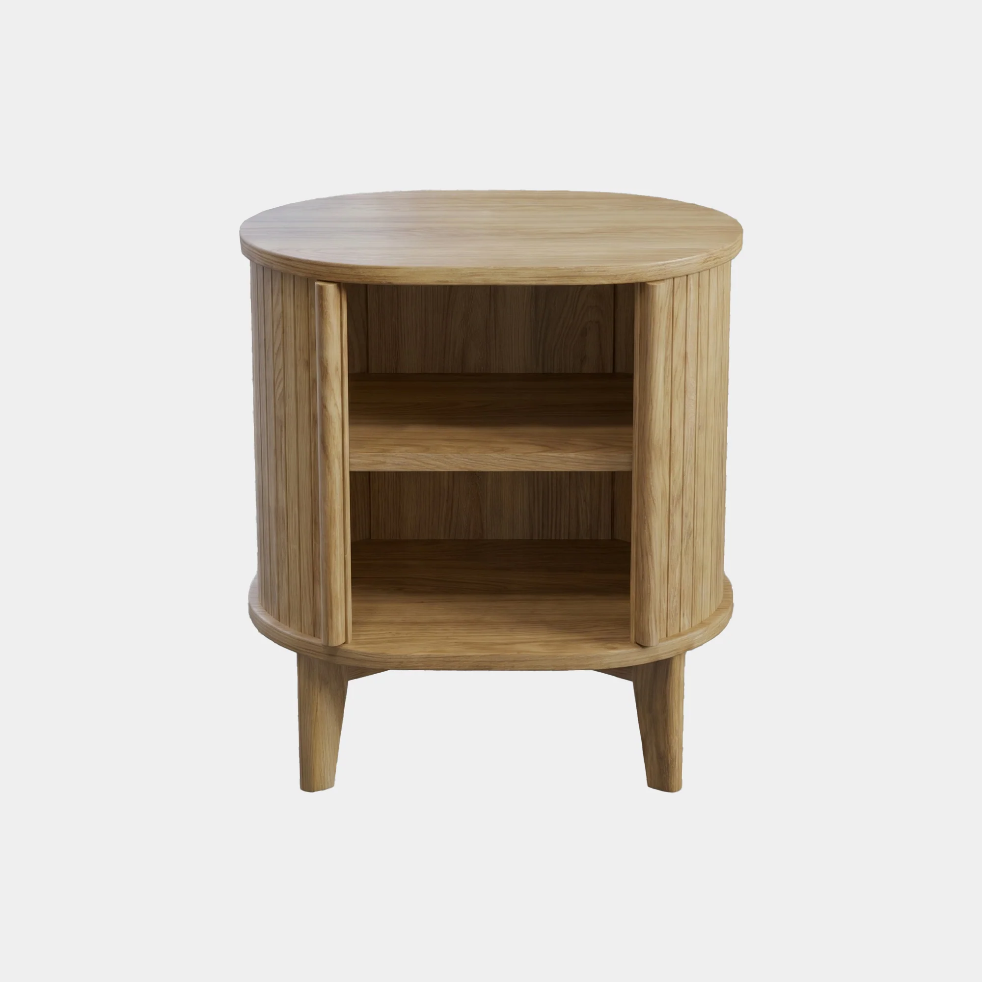 Mendes - Wooden Side Table - Image 3