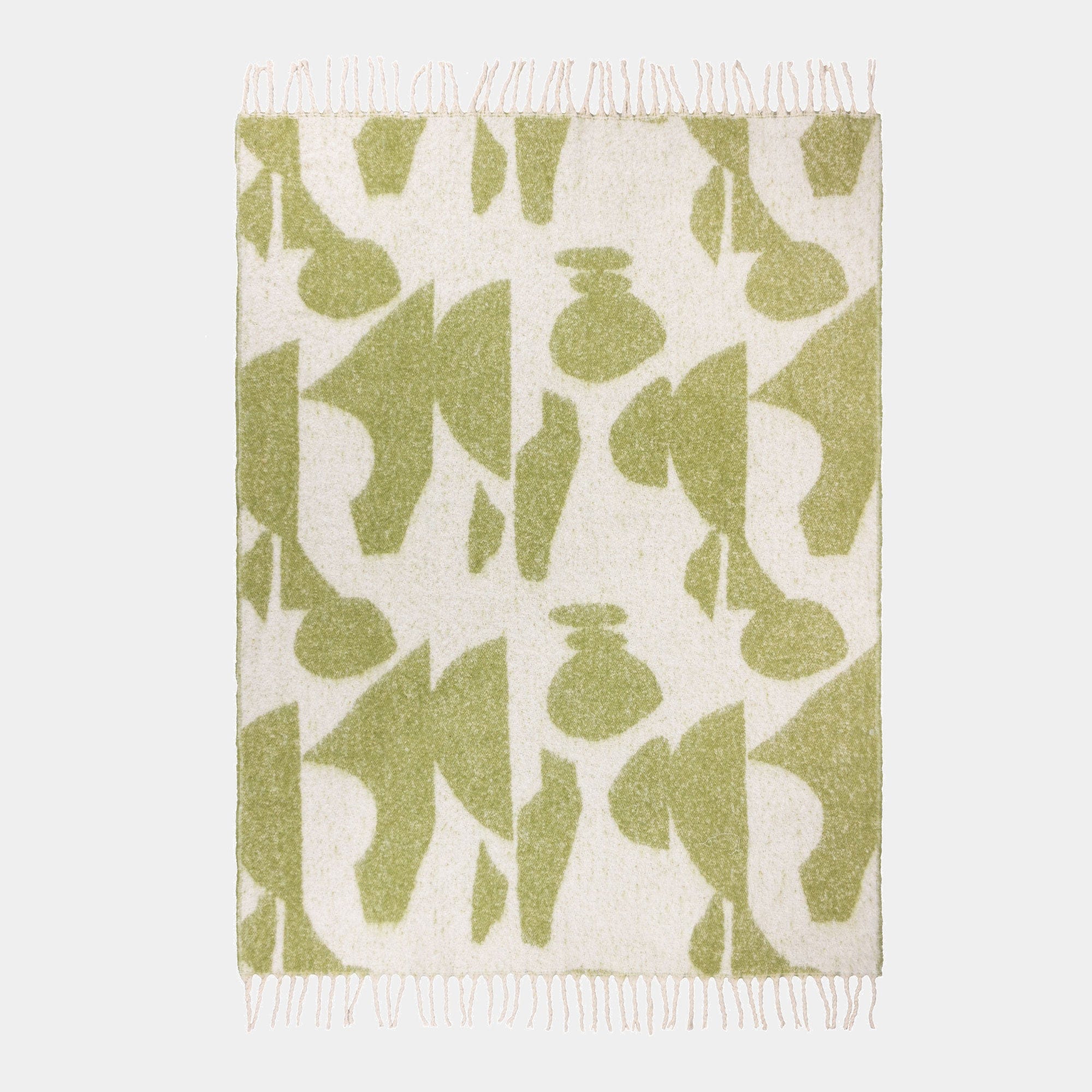 Meta Olive Green - Throw 130x180cm - Image 4