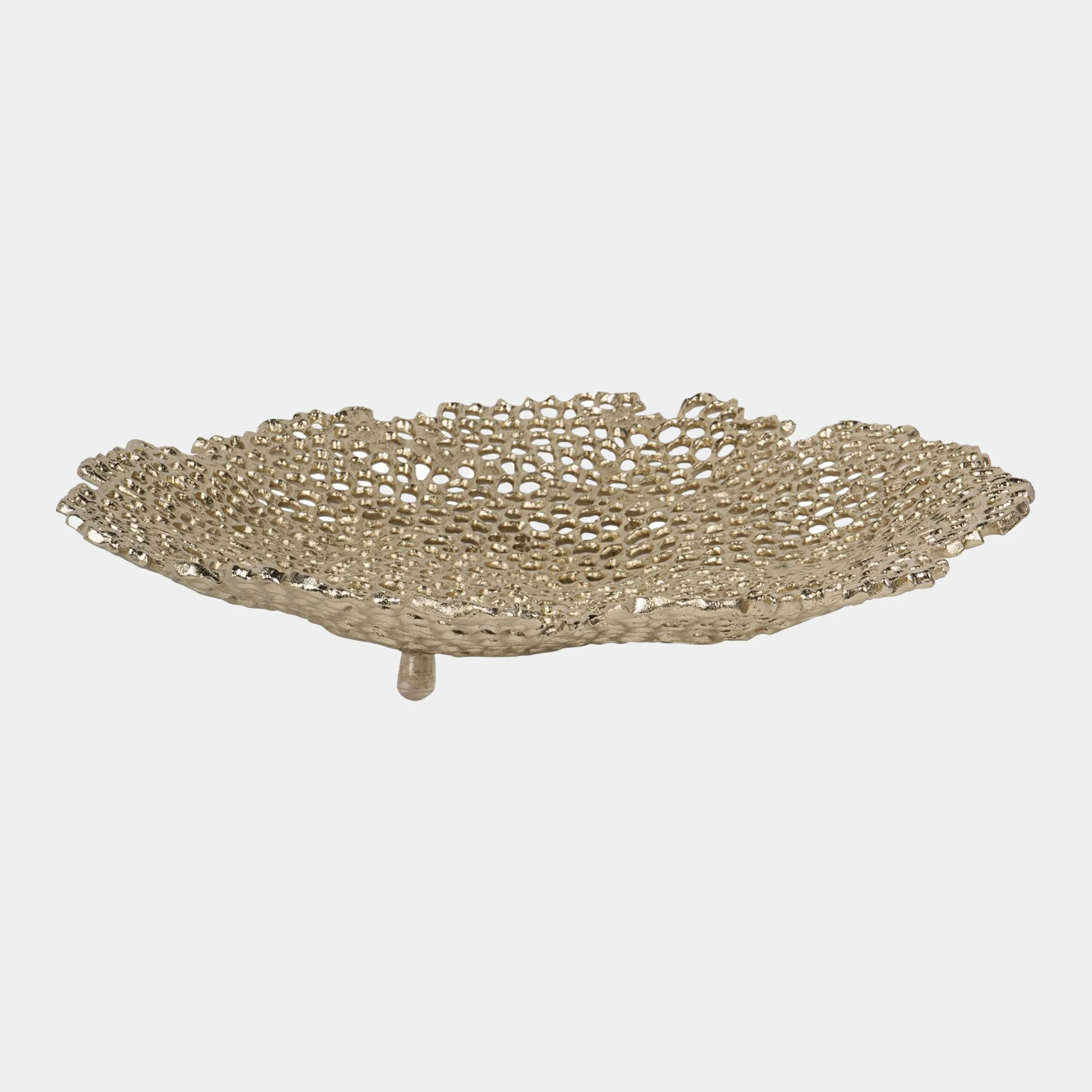 Miel - Decorative Bowl, Gold Metal - Image 3