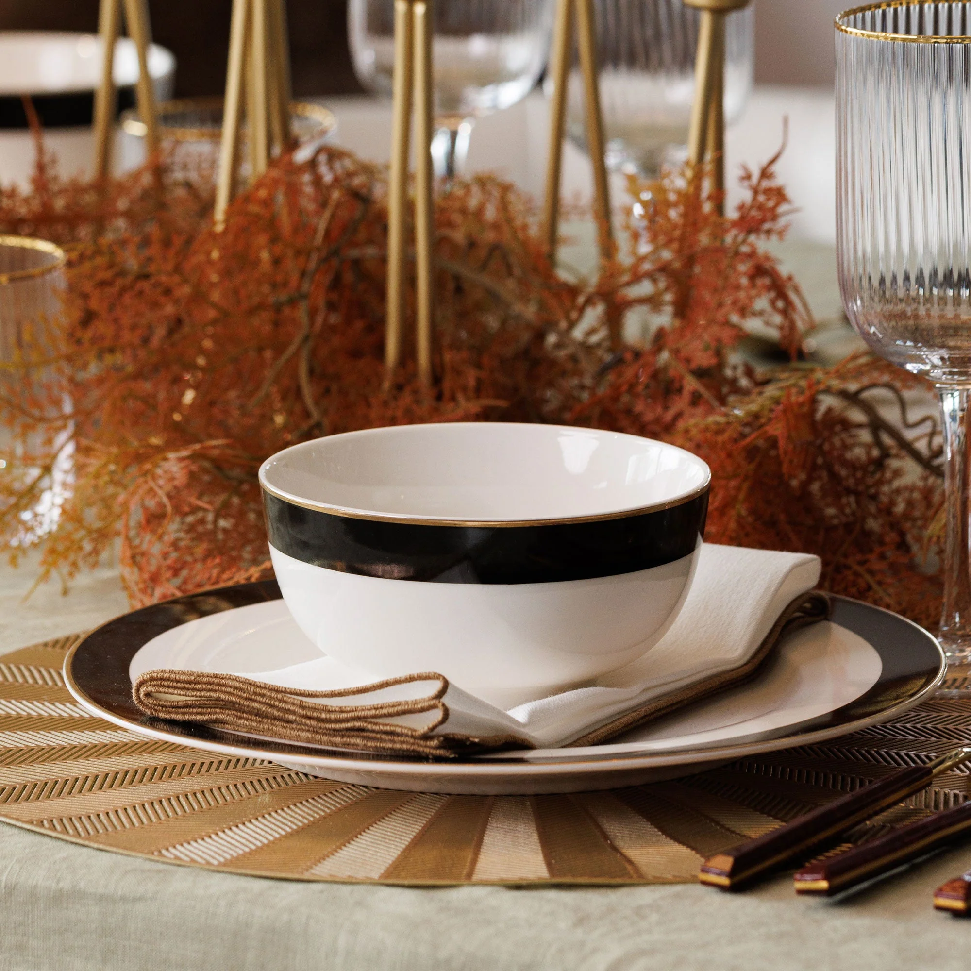Mikasa Luxe Deco - Cereal Bowls, Set of 4 - Image 2