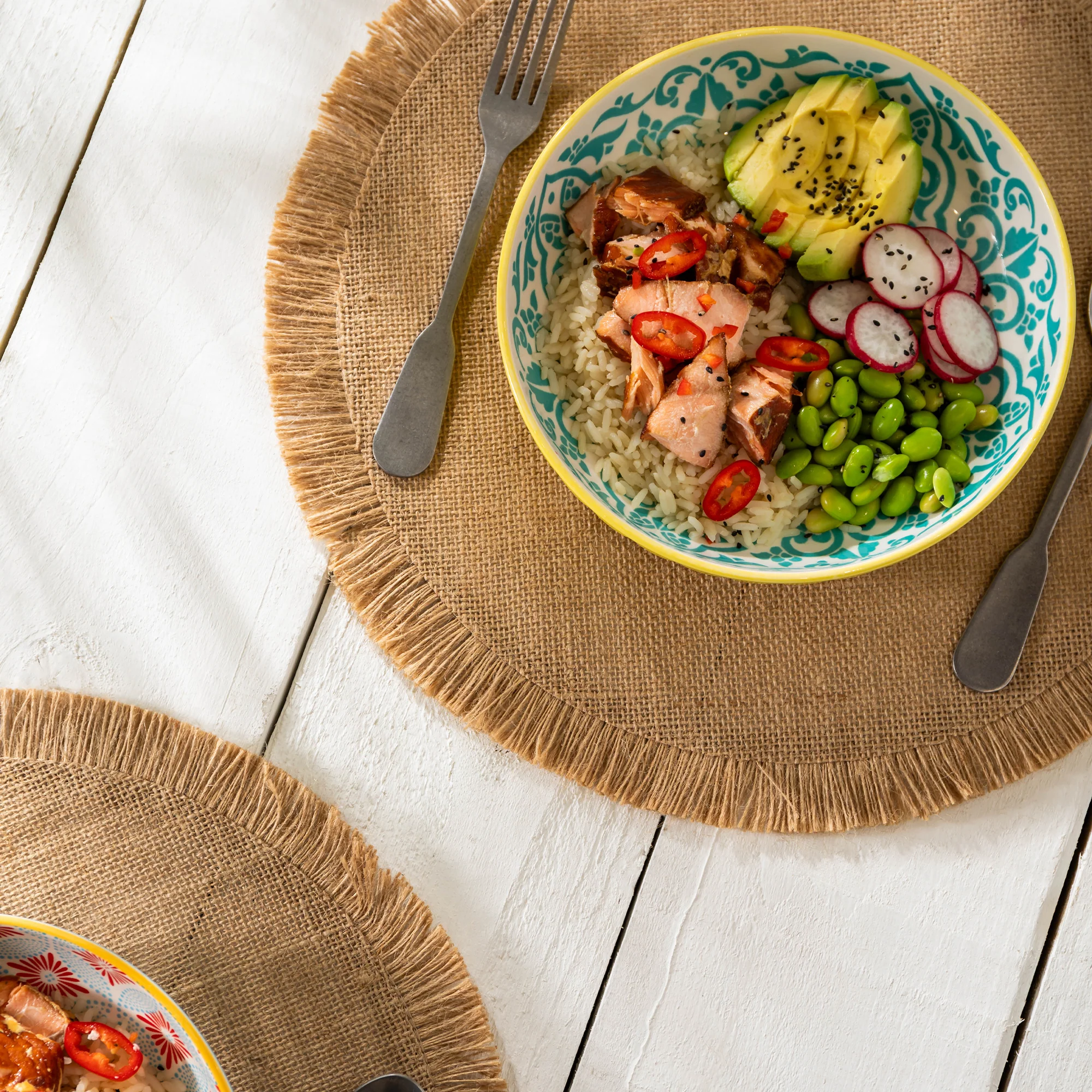 Mikasa Mediterranean Yellow & Blue - Pasta Bowls, Set of 4 - Image 10
