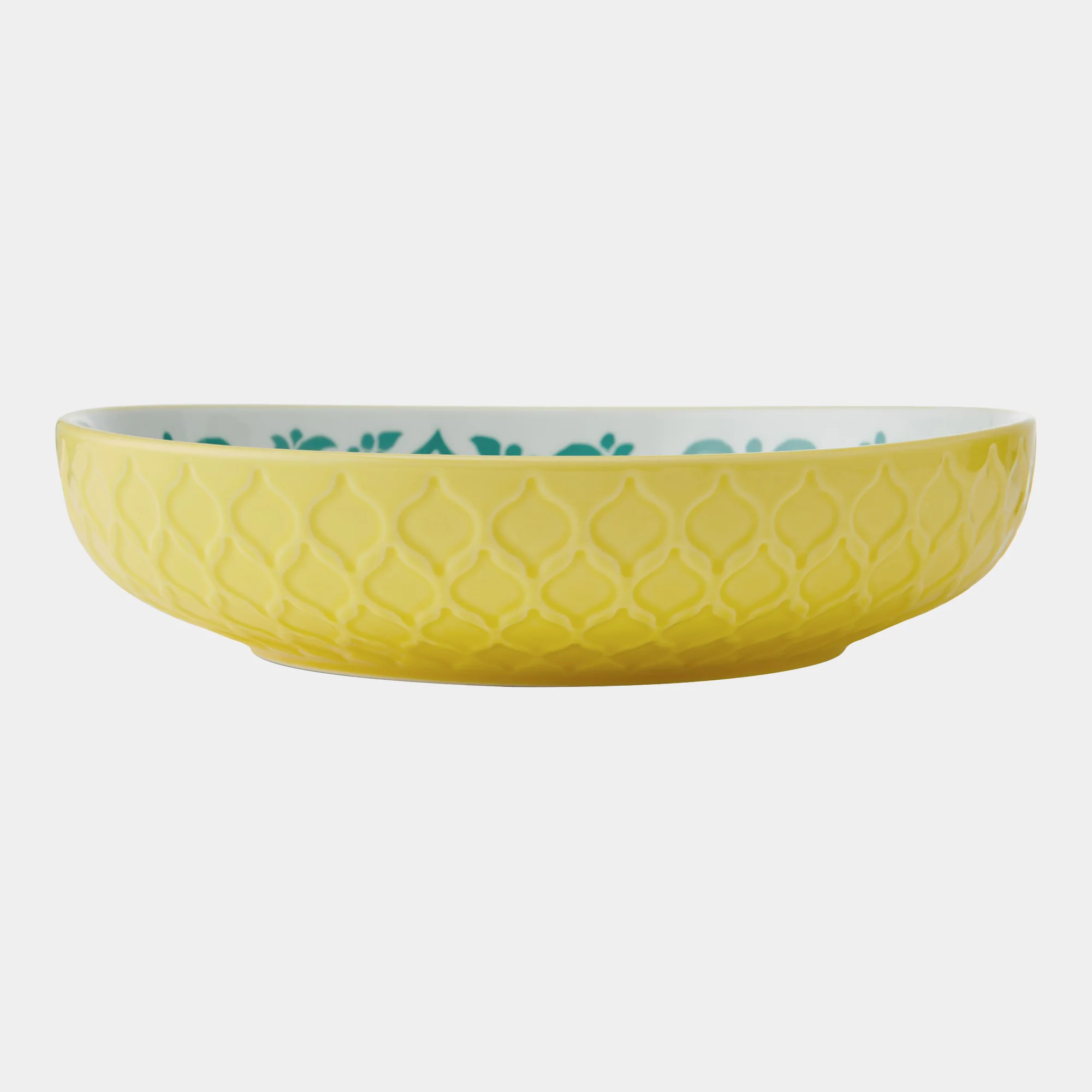 Mikasa Mediterranean Yellow & Blue - Pasta Bowls, Set of 4 - Image 3