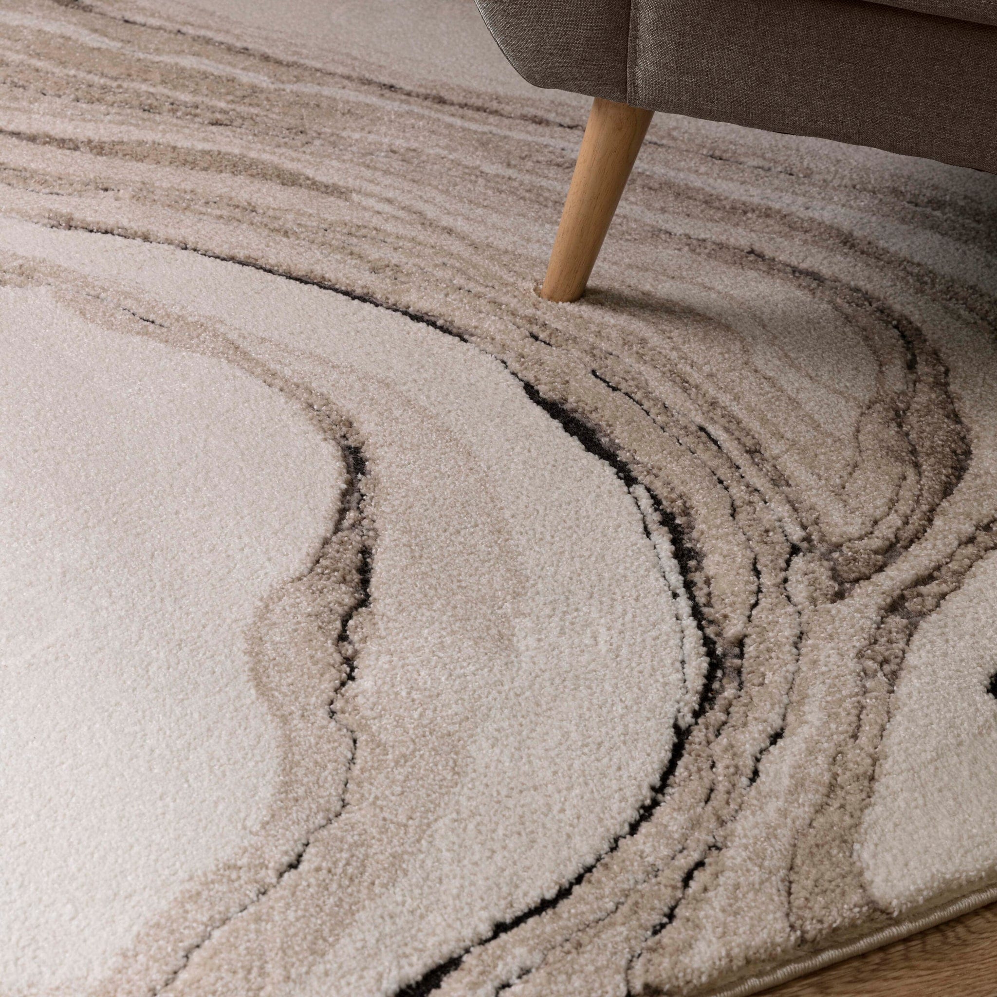 Mirage Beige - Patterned Rug - Image 3