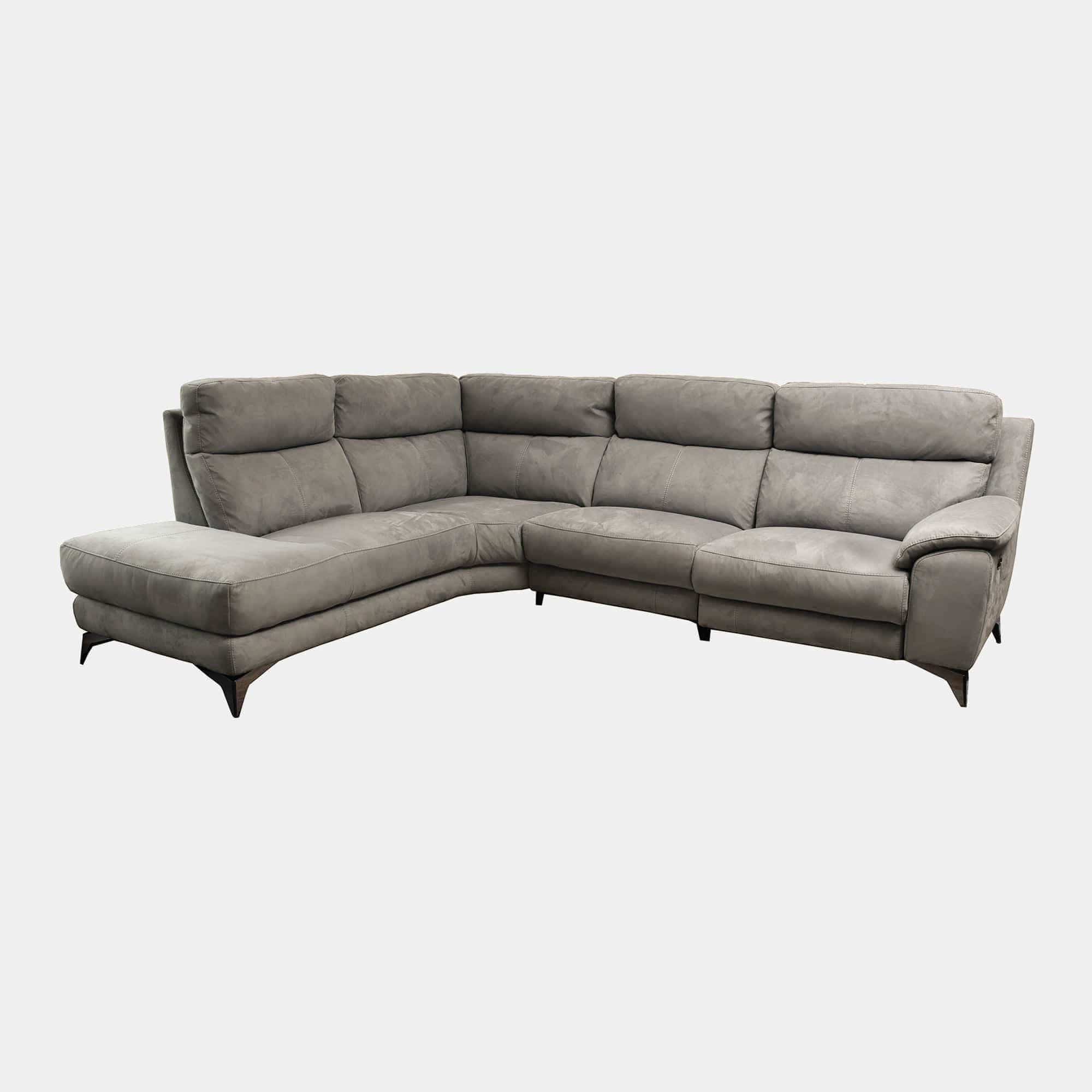 Miura - LHF Power Recliner Corner Sofa, Fabric - Image 15