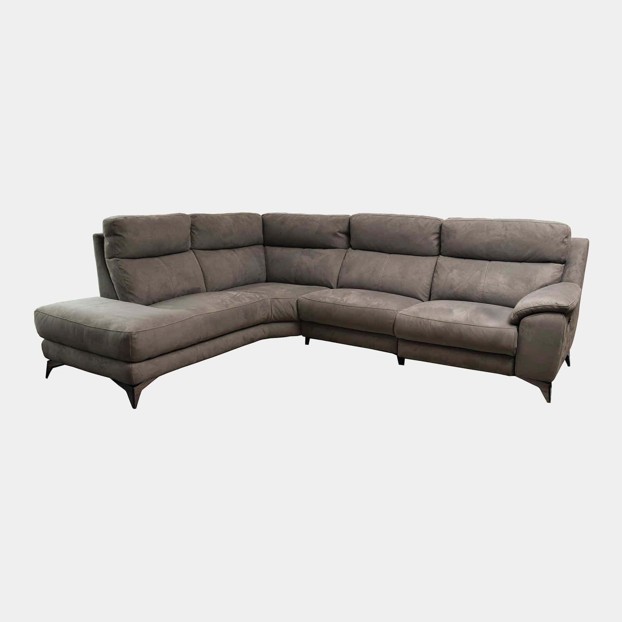 Miura - LHF Power Recliner Corner Sofa, Fabric - Image 19