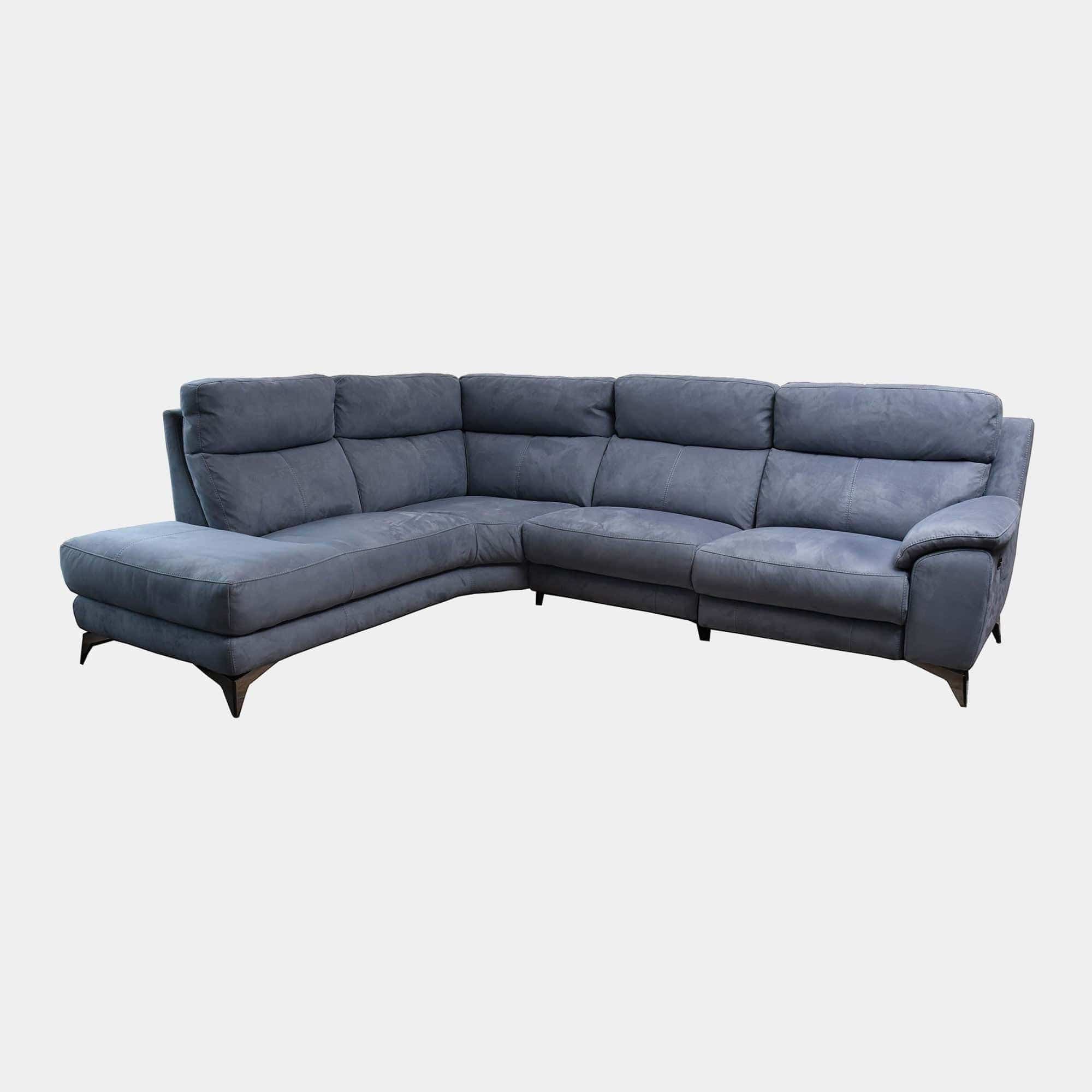 Miura - LHF Power Recliner Corner Sofa, Fabric - Image 20