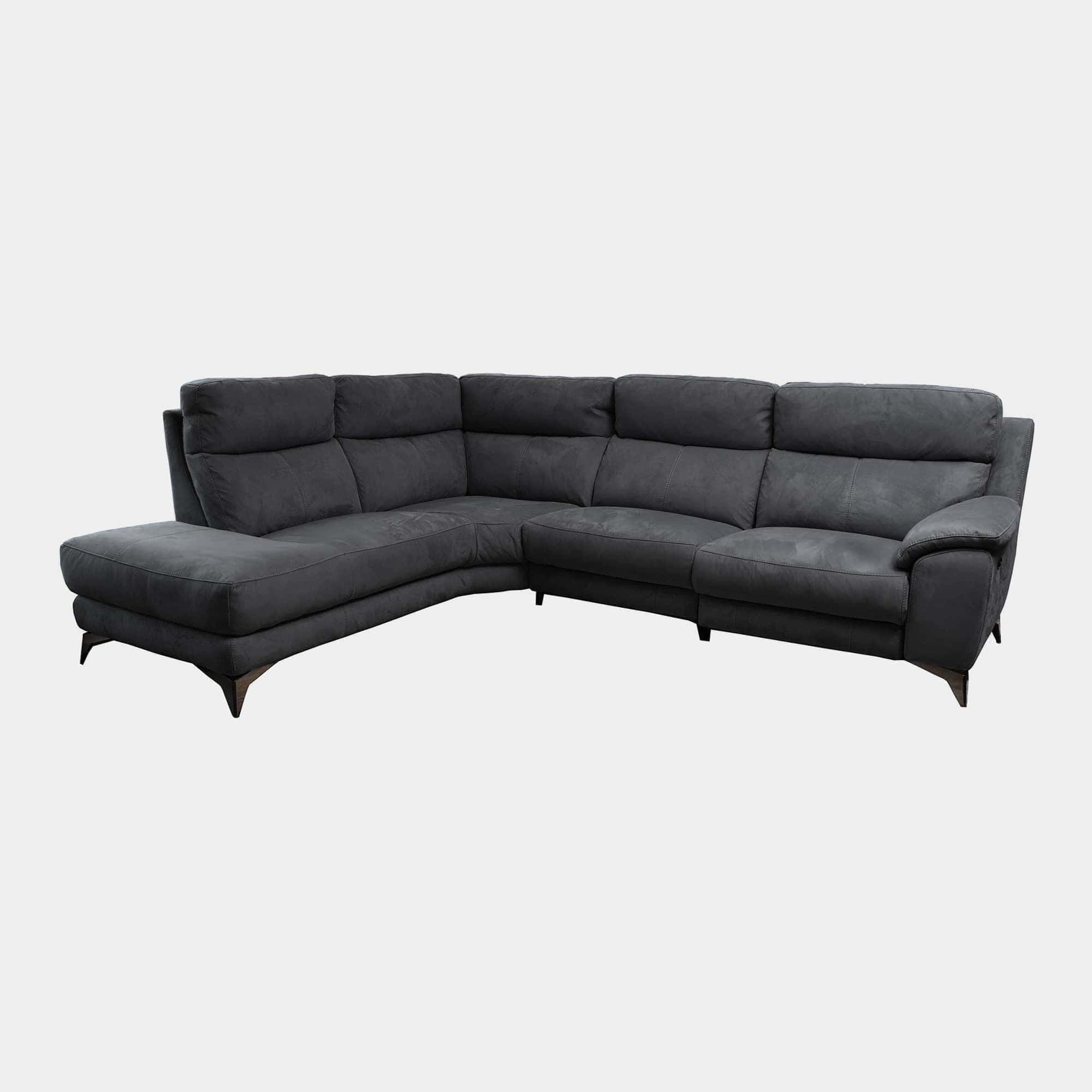 Miura - LHF Power Recliner Corner Sofa, Fabric - Image 7