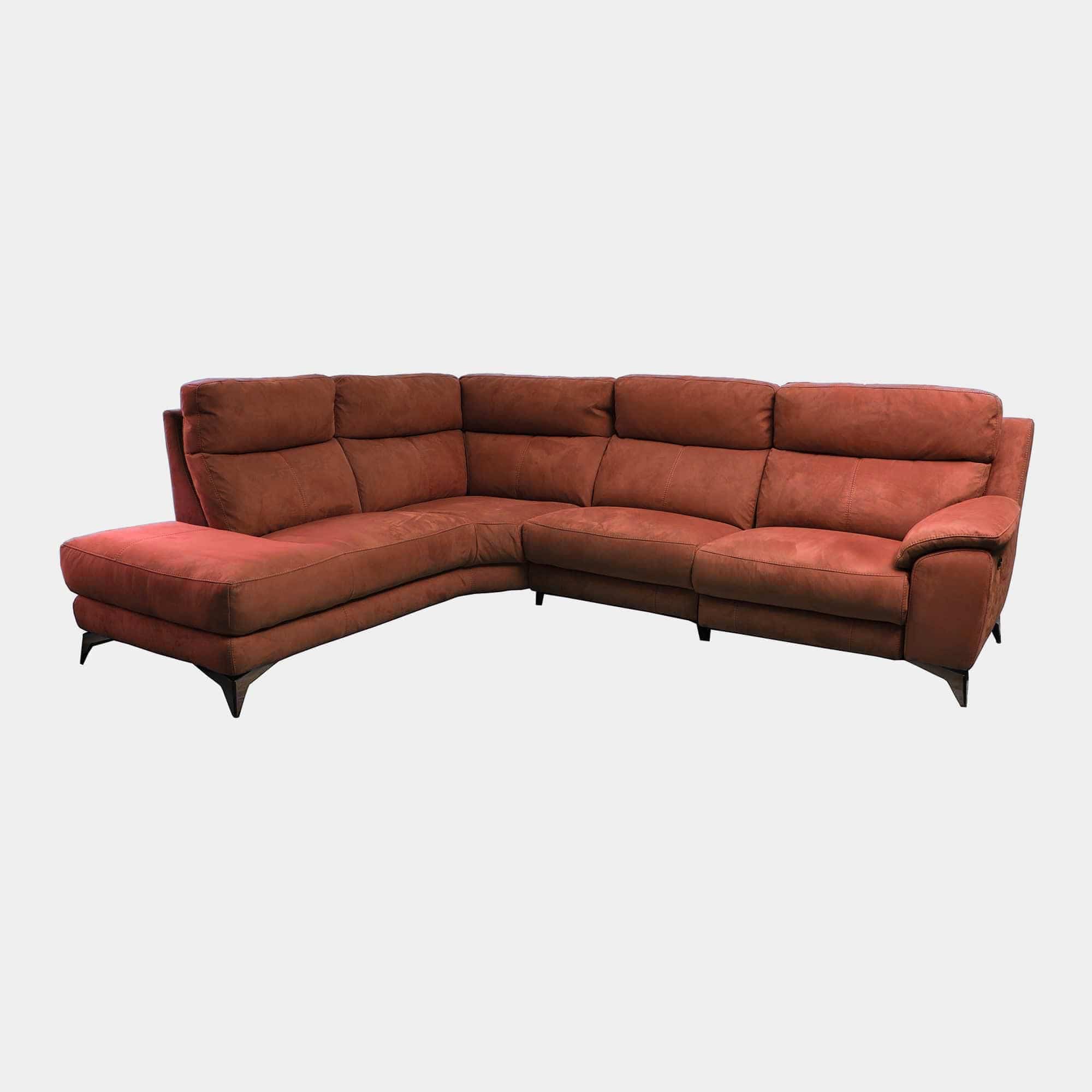 Miura - LHF Power Recliner Corner Sofa, Fabric - Image 8