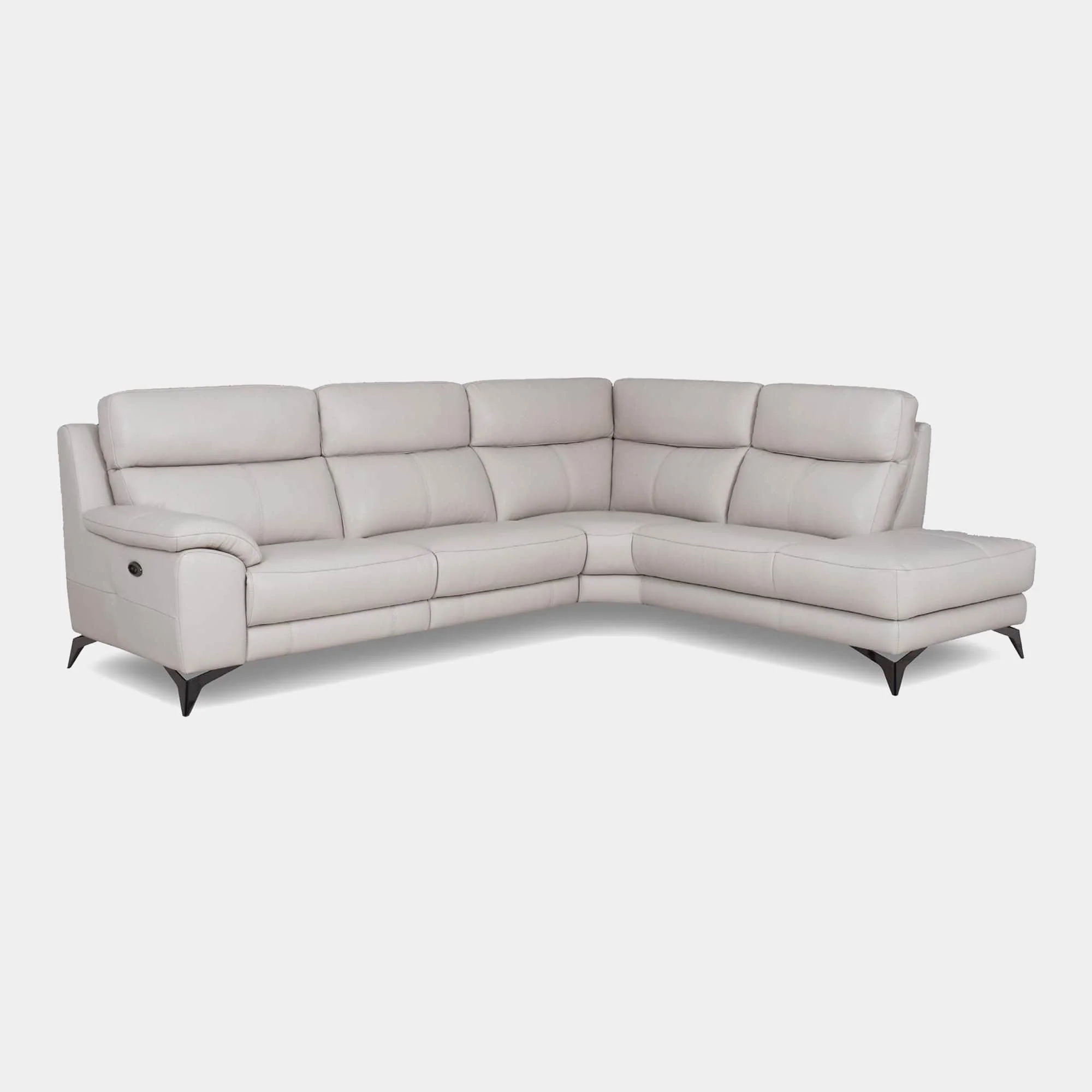 Miura - RHF Power Recliner Corner Group Sofa, Leather