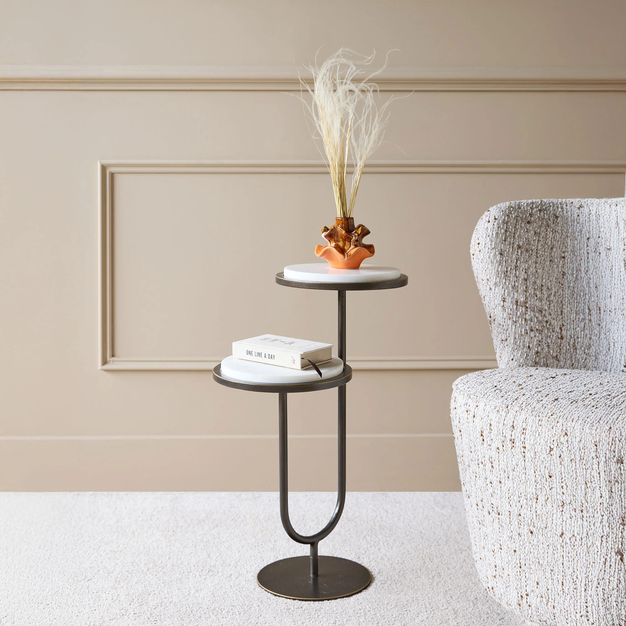 Monette - Metal Accent Table - Image 7