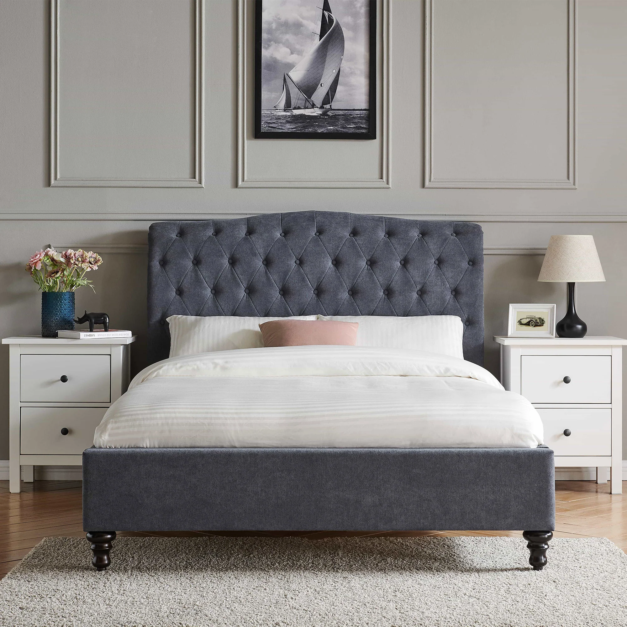 Monterey - Upholstered Bed Frame - Image 7