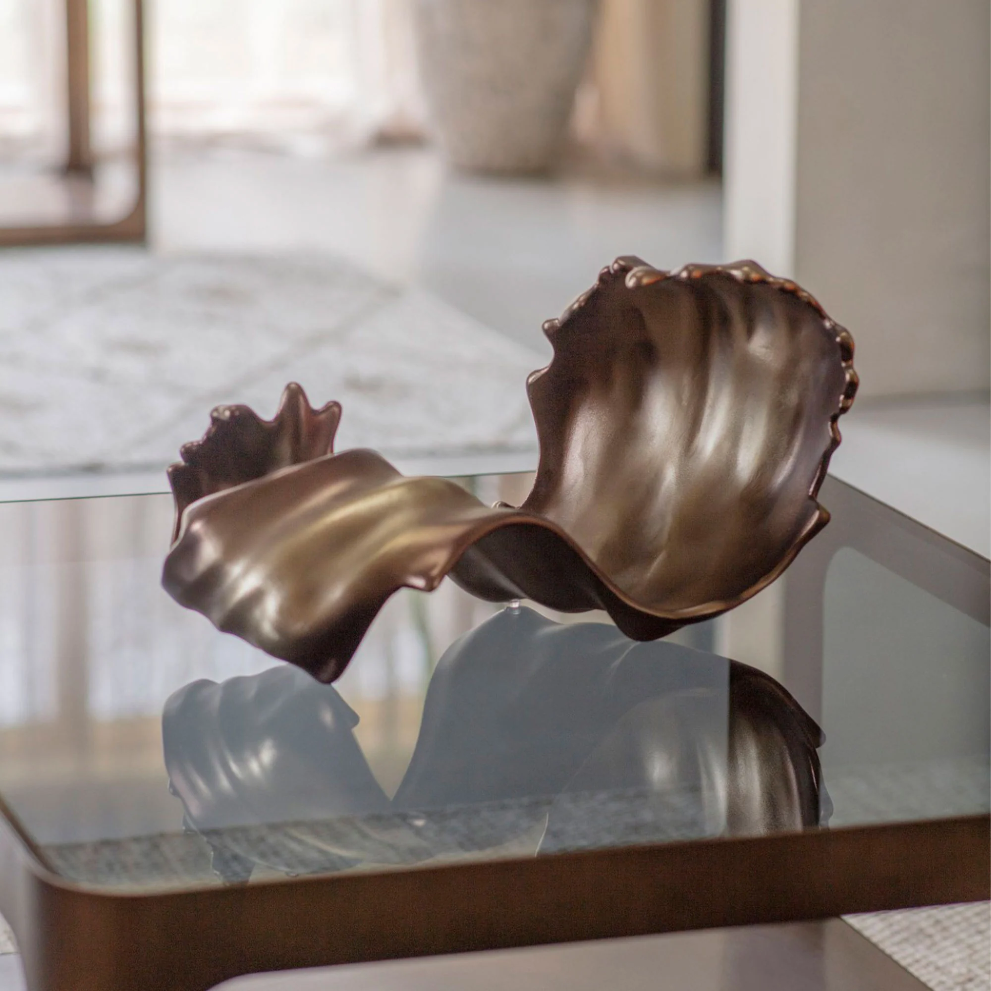 Montrose - Bronze Scroll Sculpture - Image 5