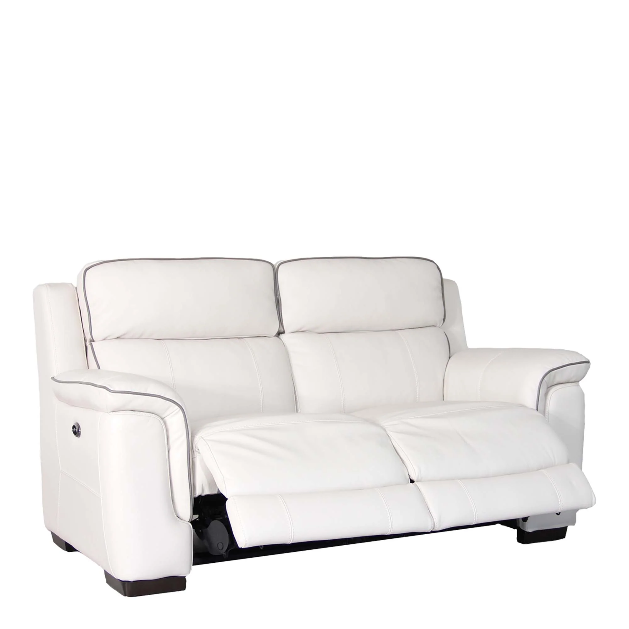 Monza - 2.5 Seat Power Recliner Sofa, Leather - Image 6