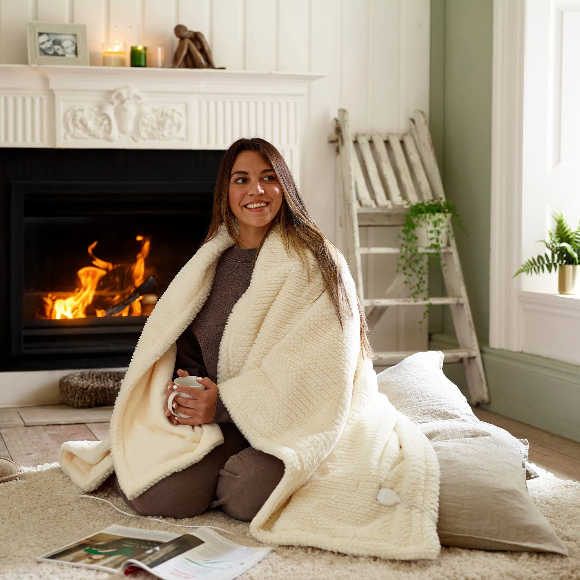 Morton Cream - Electric Blanket 140x180cm - Image 3