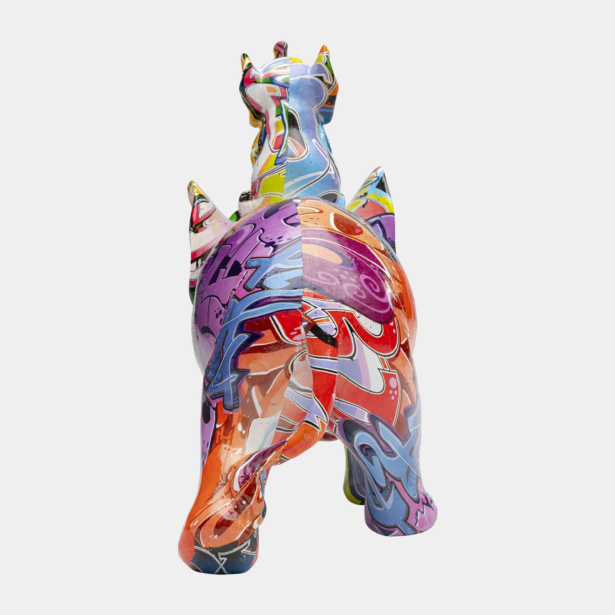 Graffiti - Multicoloured Elephant Ornament - Image 4