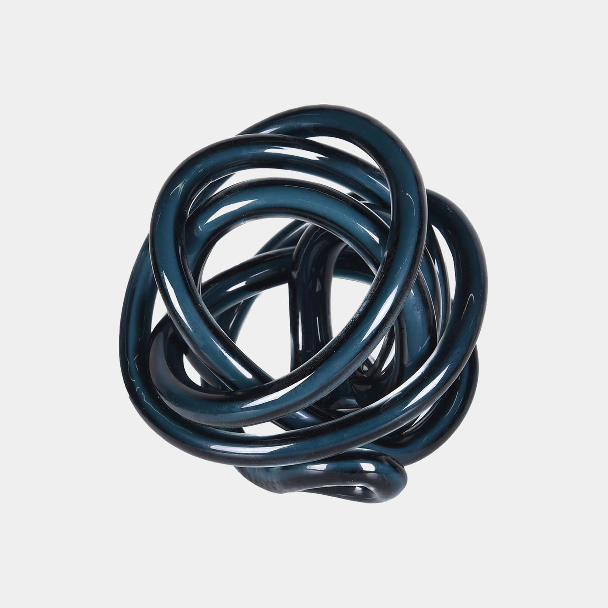 Navy - Blue Knot Ornament - Image 2