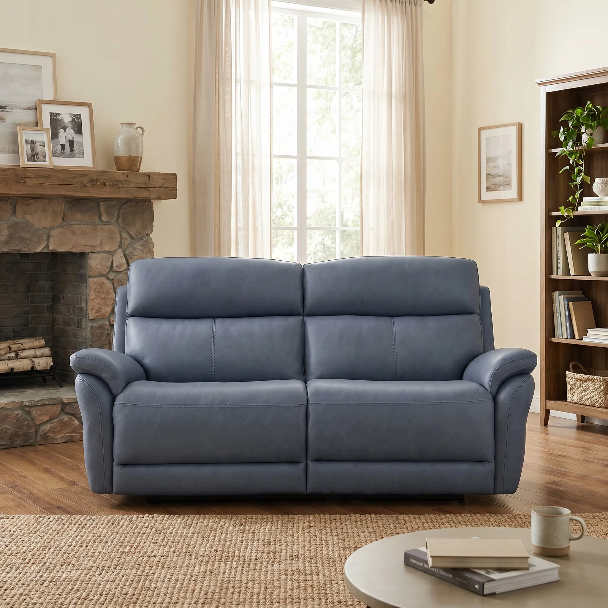 Nexus - 2 Seat Power Recliner Sofa, Leather - Image 2