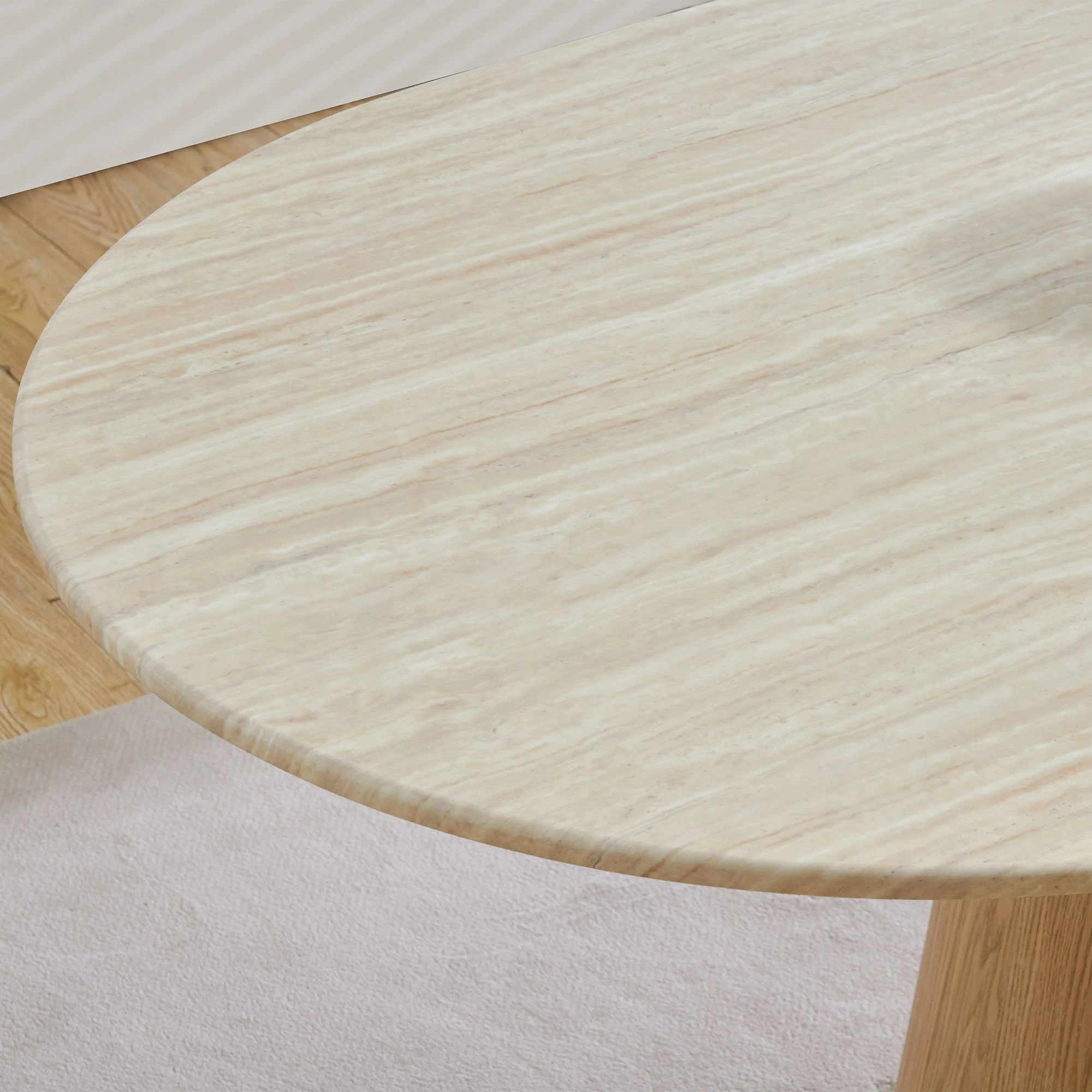 Novara - Marble Effect Dining Table - Image 6