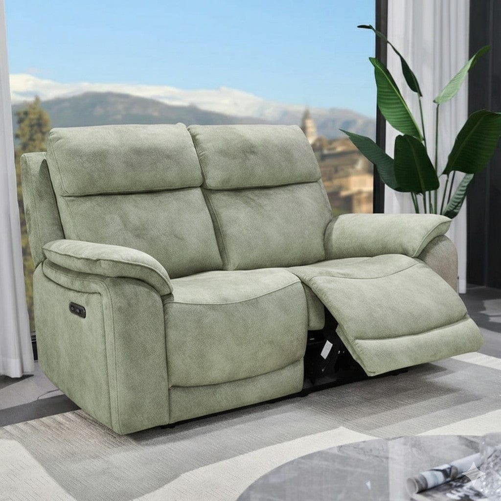 Novello - 2 Seat Power Recliner Sofa, Fabric - Image 2