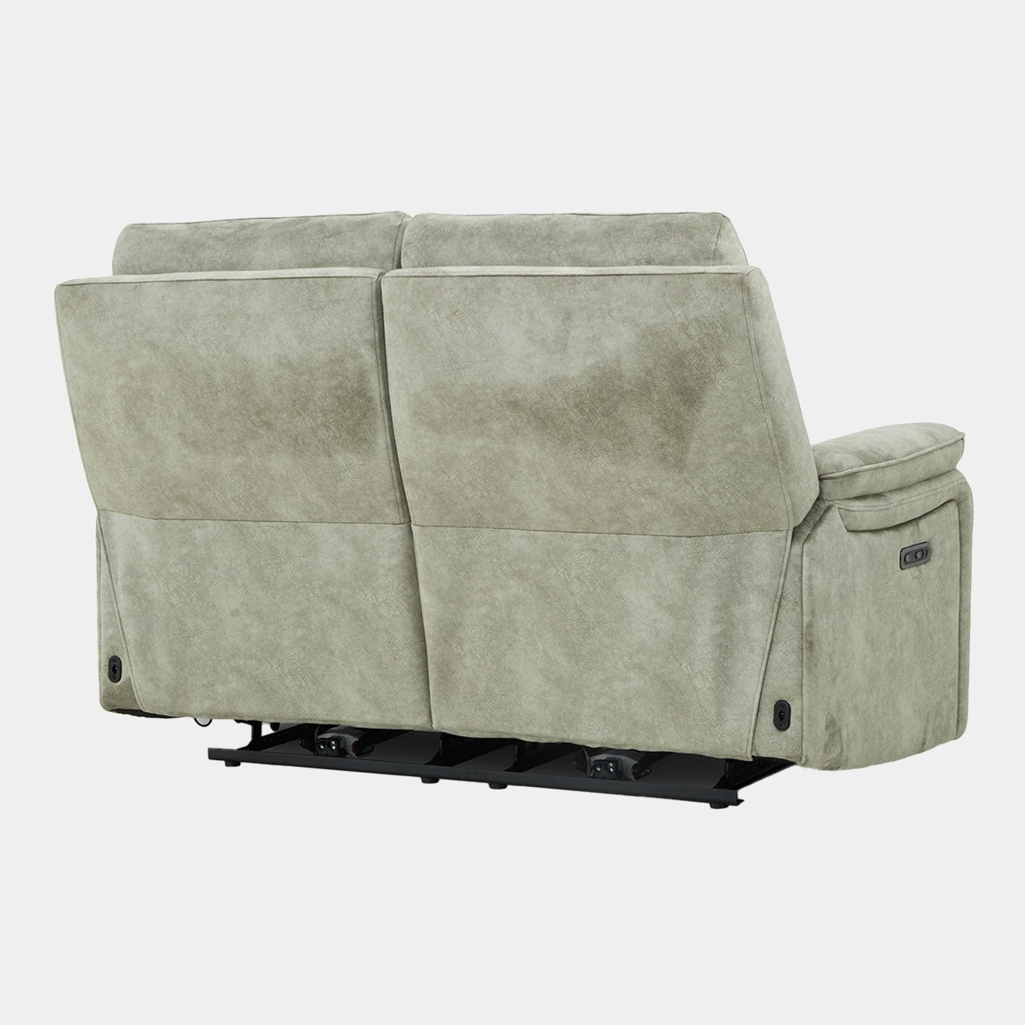 Novello - 2 Seat Power Recliner Sofa, Fabric - Image 5