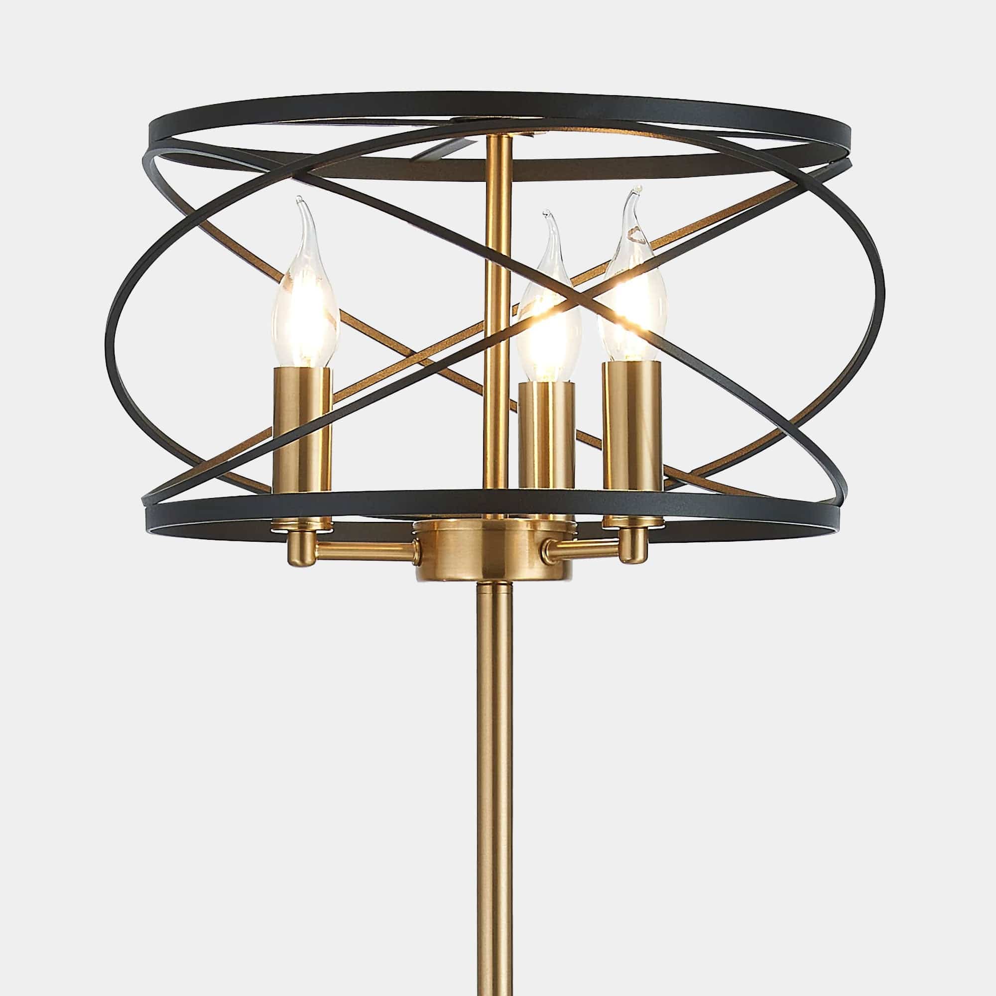 Oliver Black & Gold - Floor Lamp - Image 2