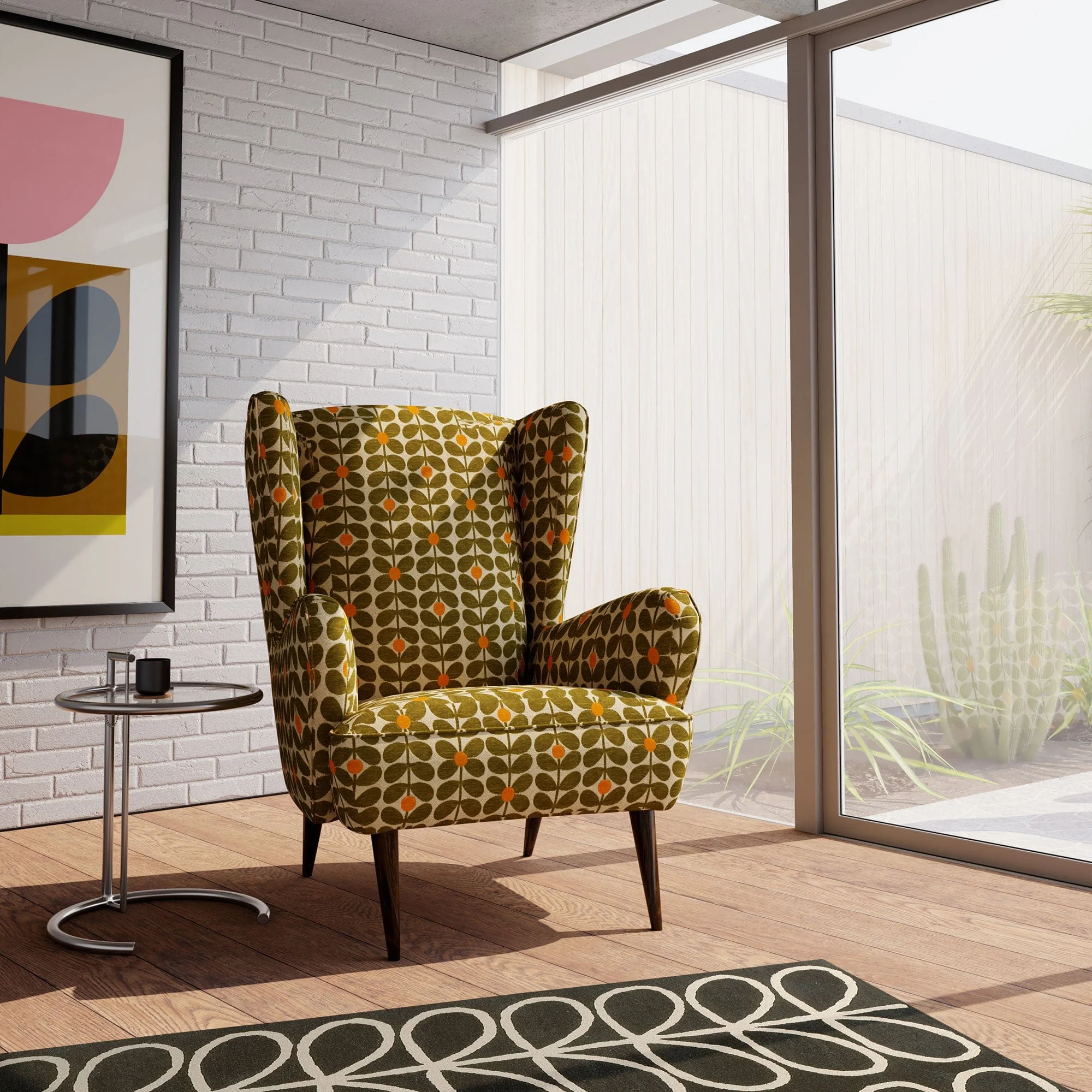 Orla Kiely Alma - Armchair, Fabric - Image 7