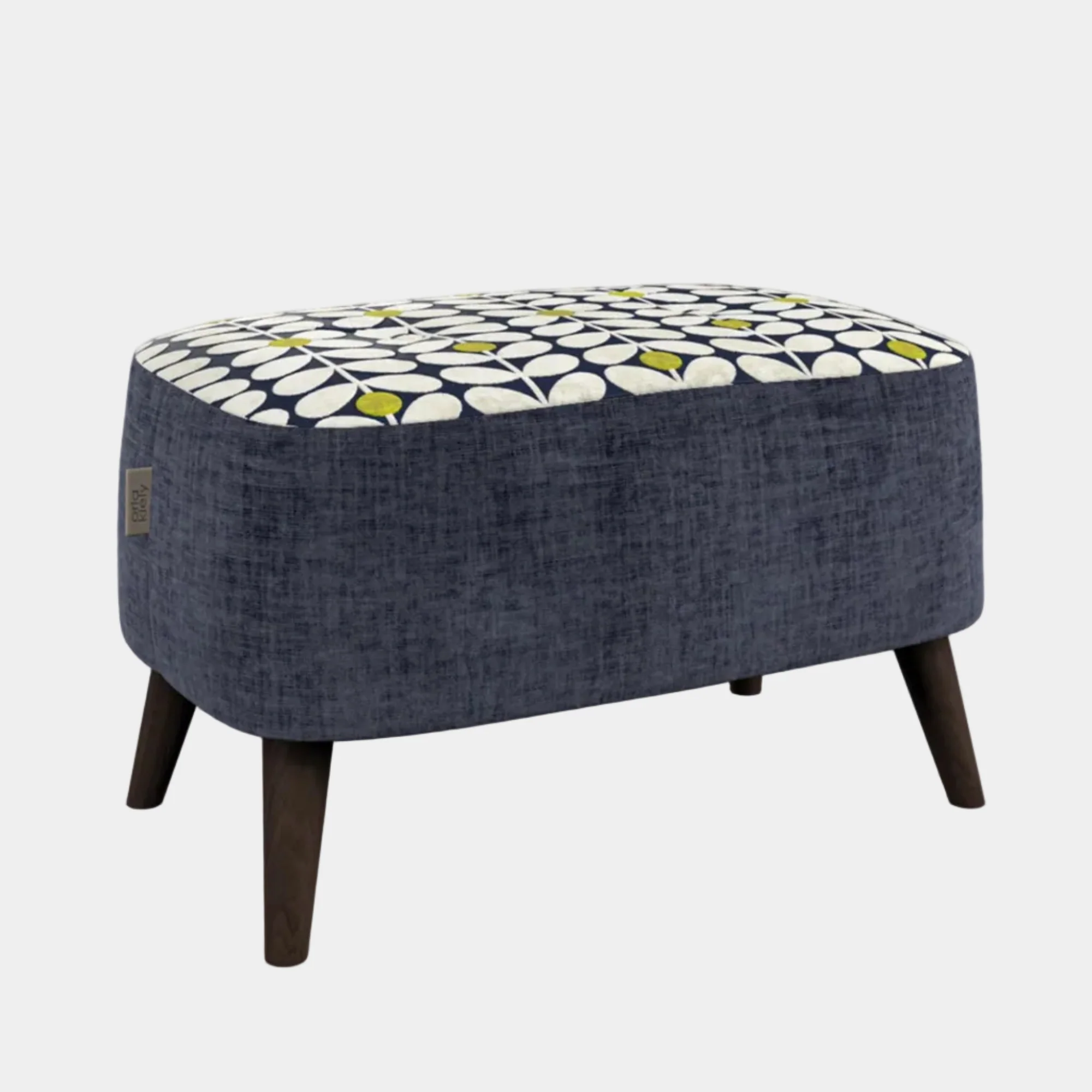 Orla Kiely Donegal - Footstool, Fabric