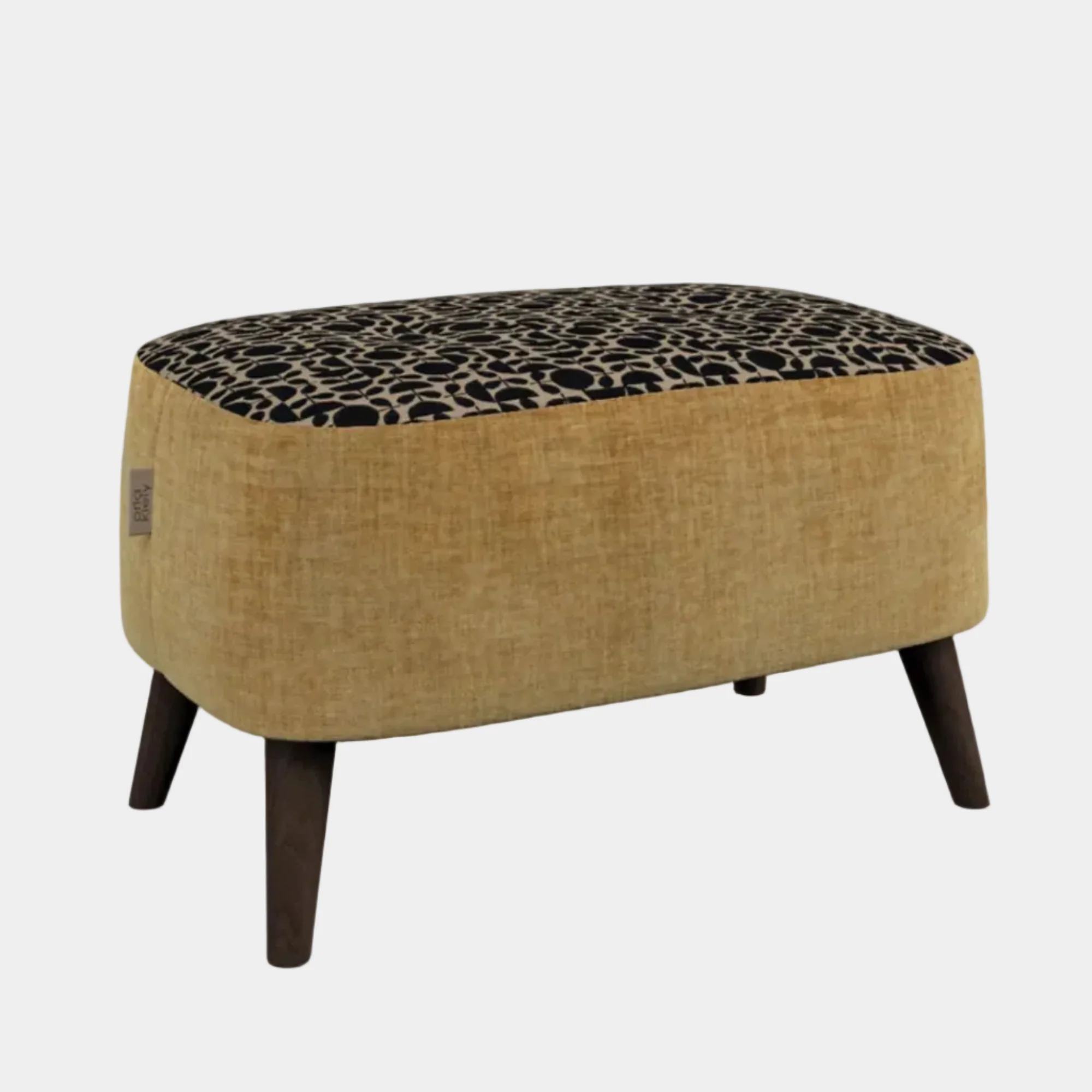 Orla Kiely Donegal - Footstool, Fabric - Image 4