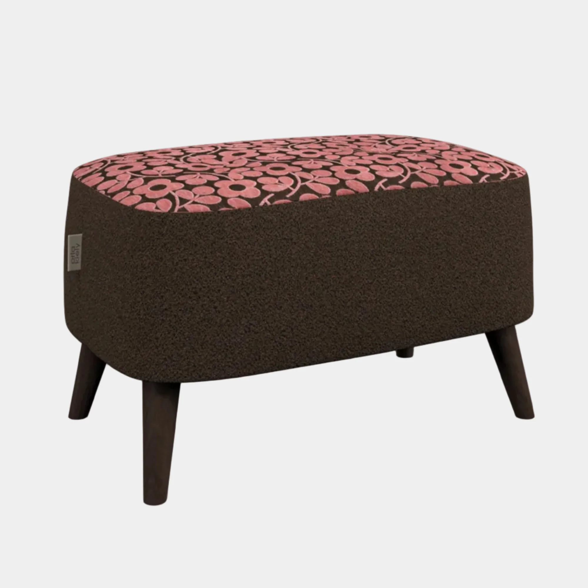 Orla Kiely Donegal - Footstool, Fabric - Image 6
