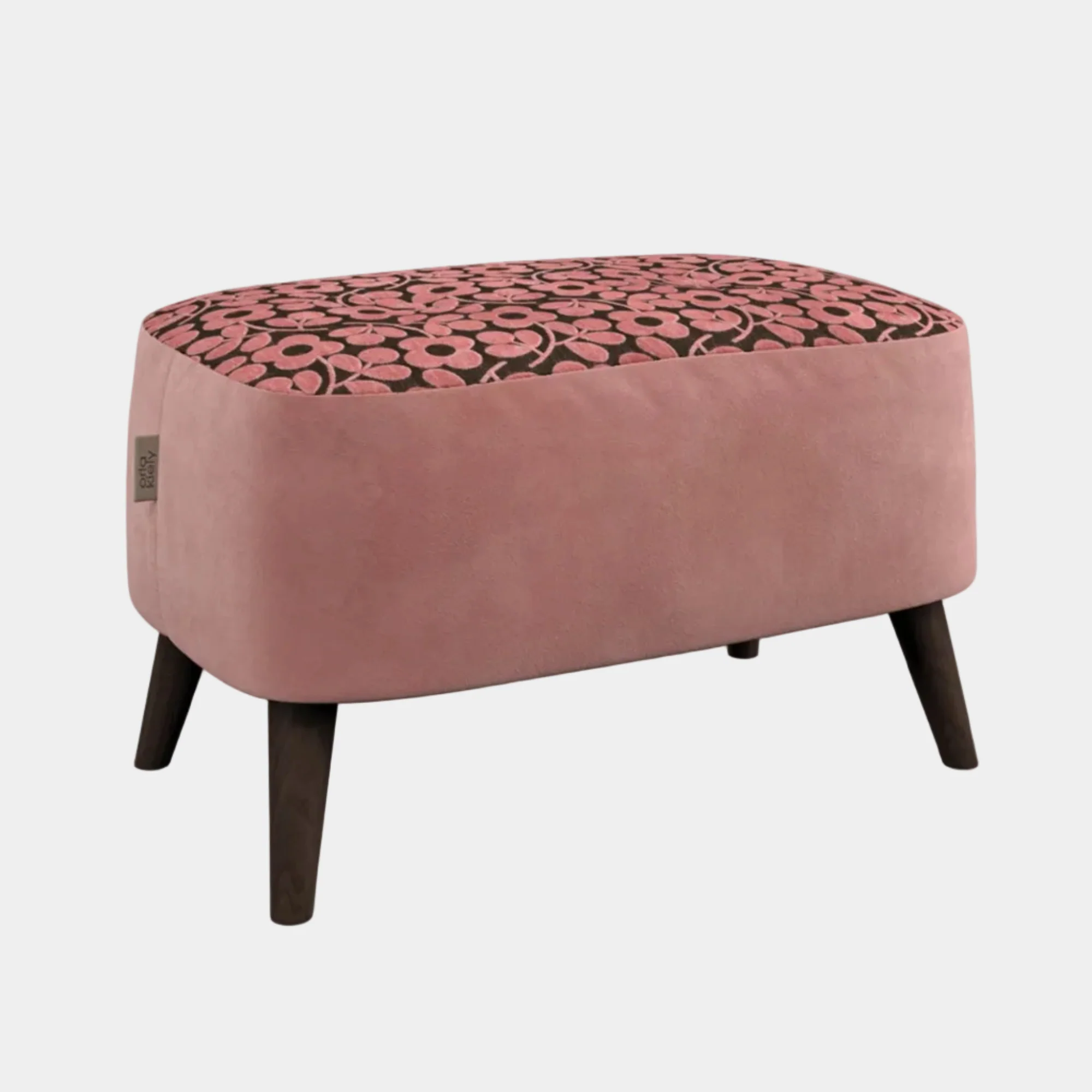 Orla Kiely Donegal - Footstool, Fabric - Image 8
