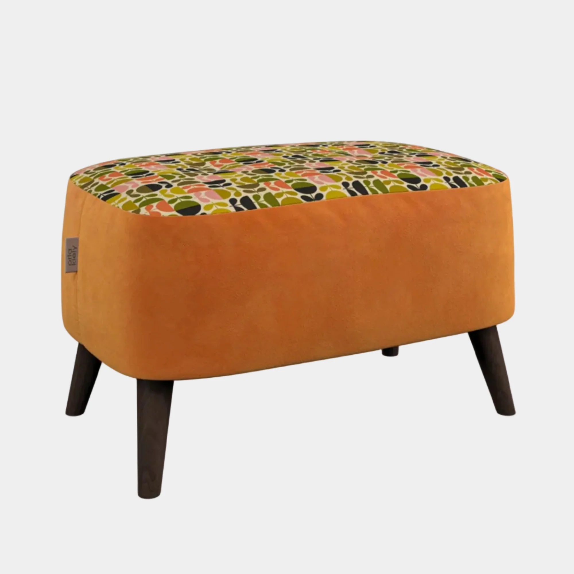Orla Kiely Donegal - Footstool, Fabric - Image 9