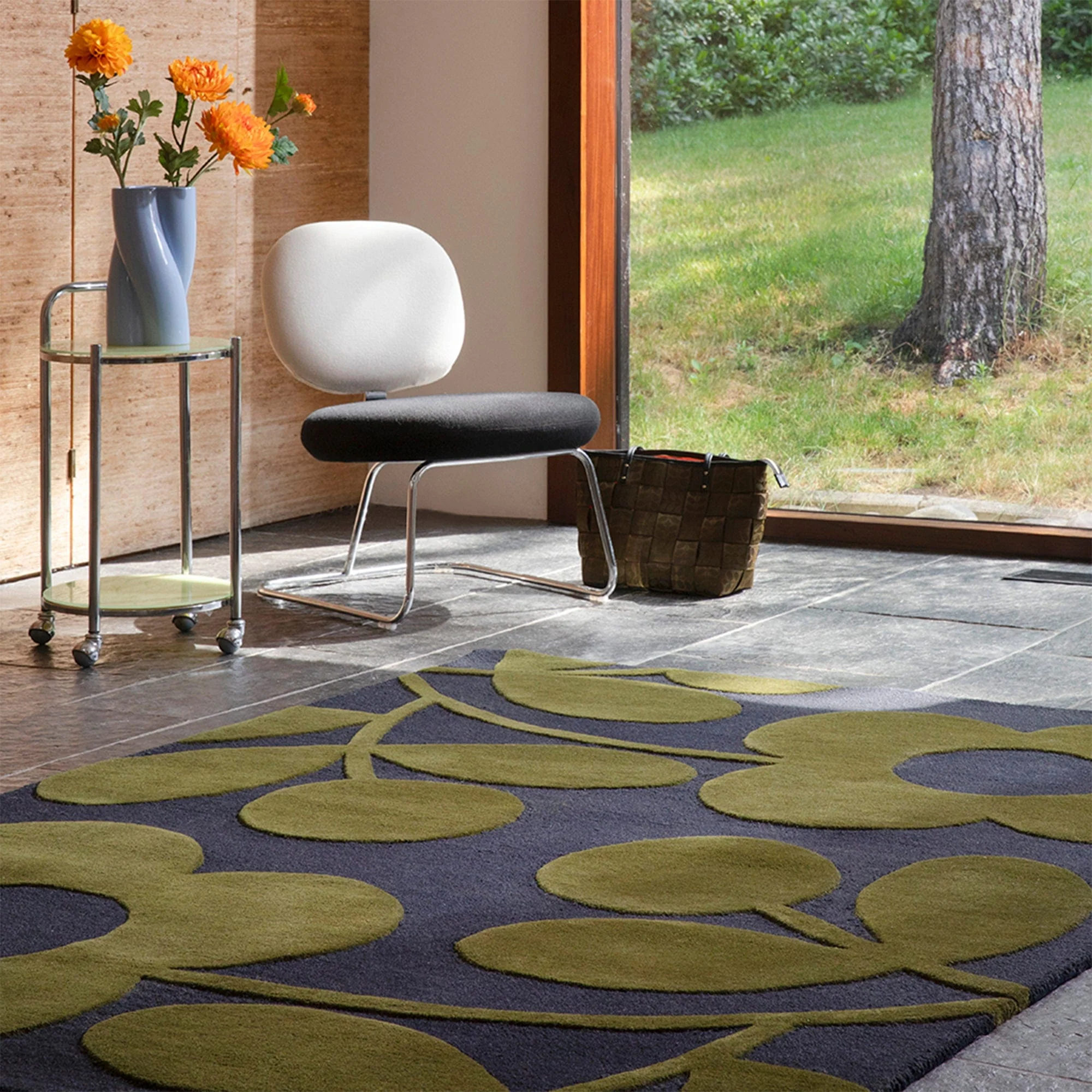 Orla Kiely Sprig Stem - Wool Rug - Image 2