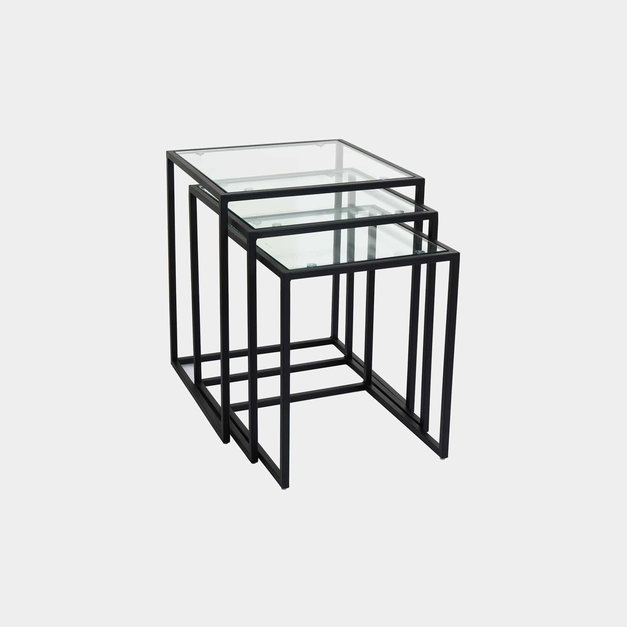 Padua - Glass Nest Tables