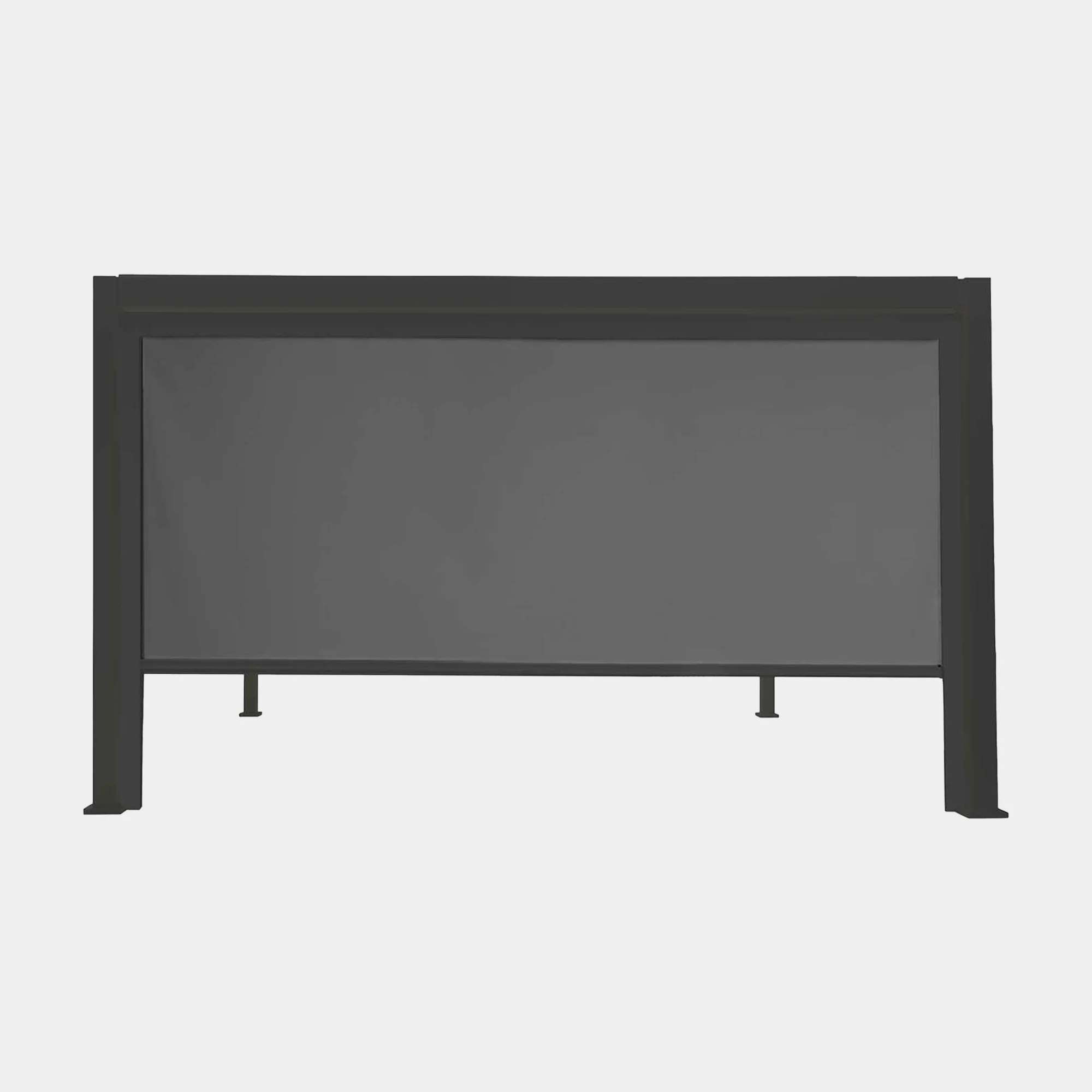 Palm Beach - 3m Privacy Zip Screen, Grey - Image 4