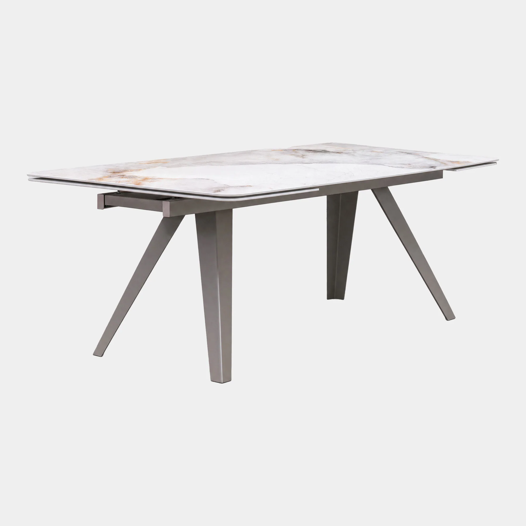 Pandora - Ceramic Extending Dining Table & 6 Dining Chairs Set - Image 9