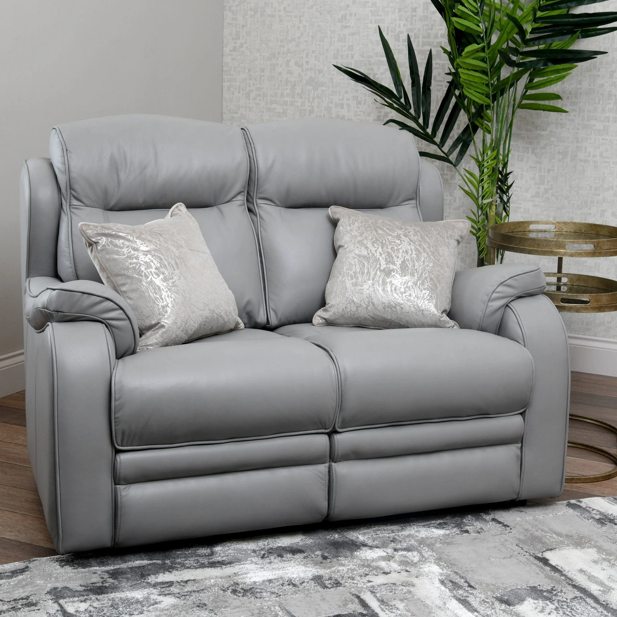 Parker Knoll Boston - Large 2 Seat Power Recliner Sofa With USBs, Leather - Image 2