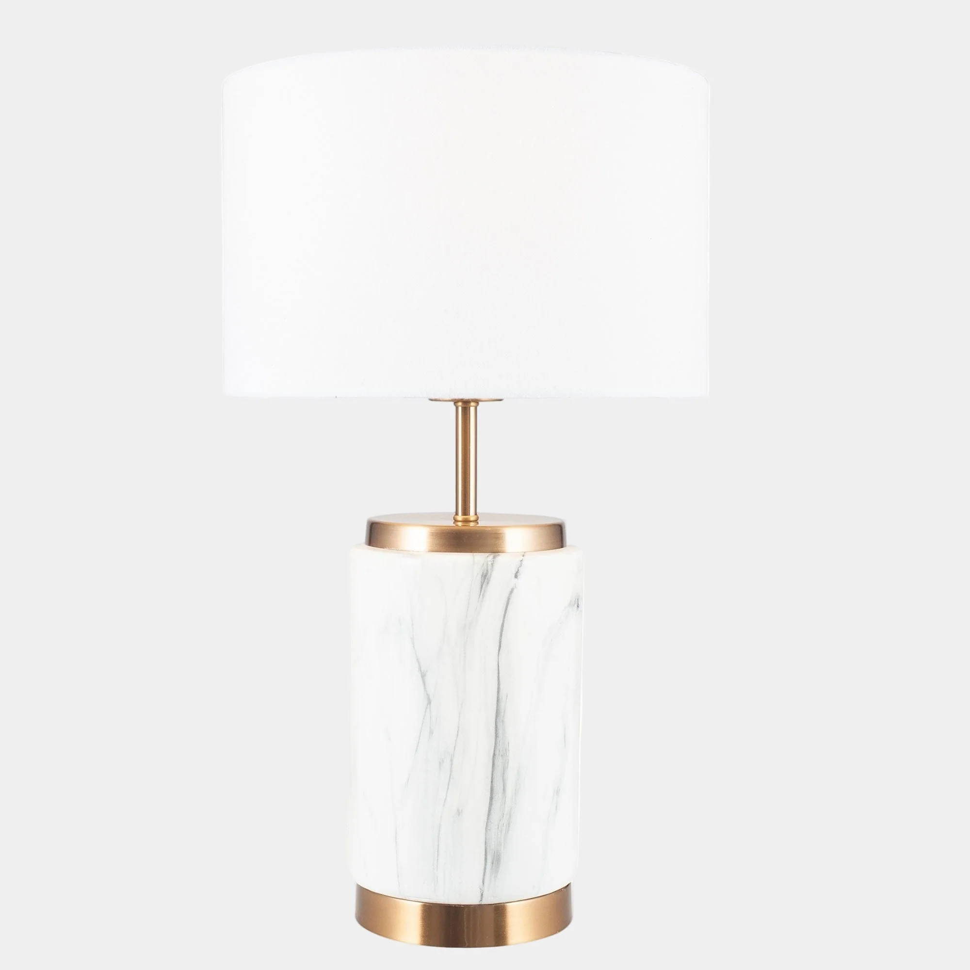 Pathos White & Gold - Table Lamp