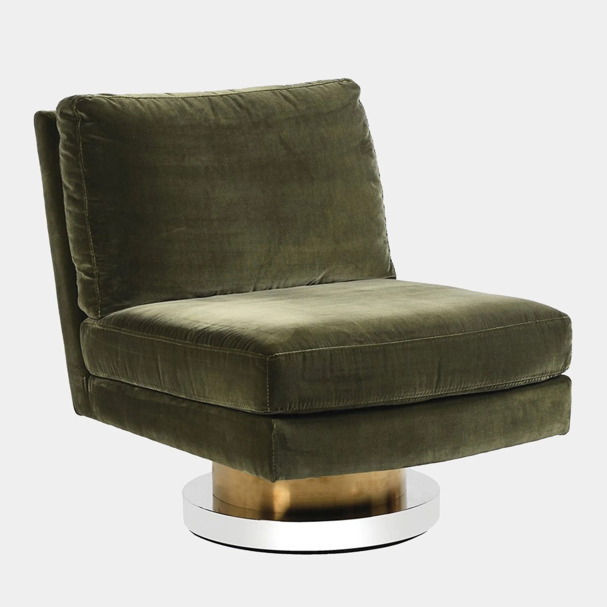 Peregrin - Swivel Chair, Forest Green