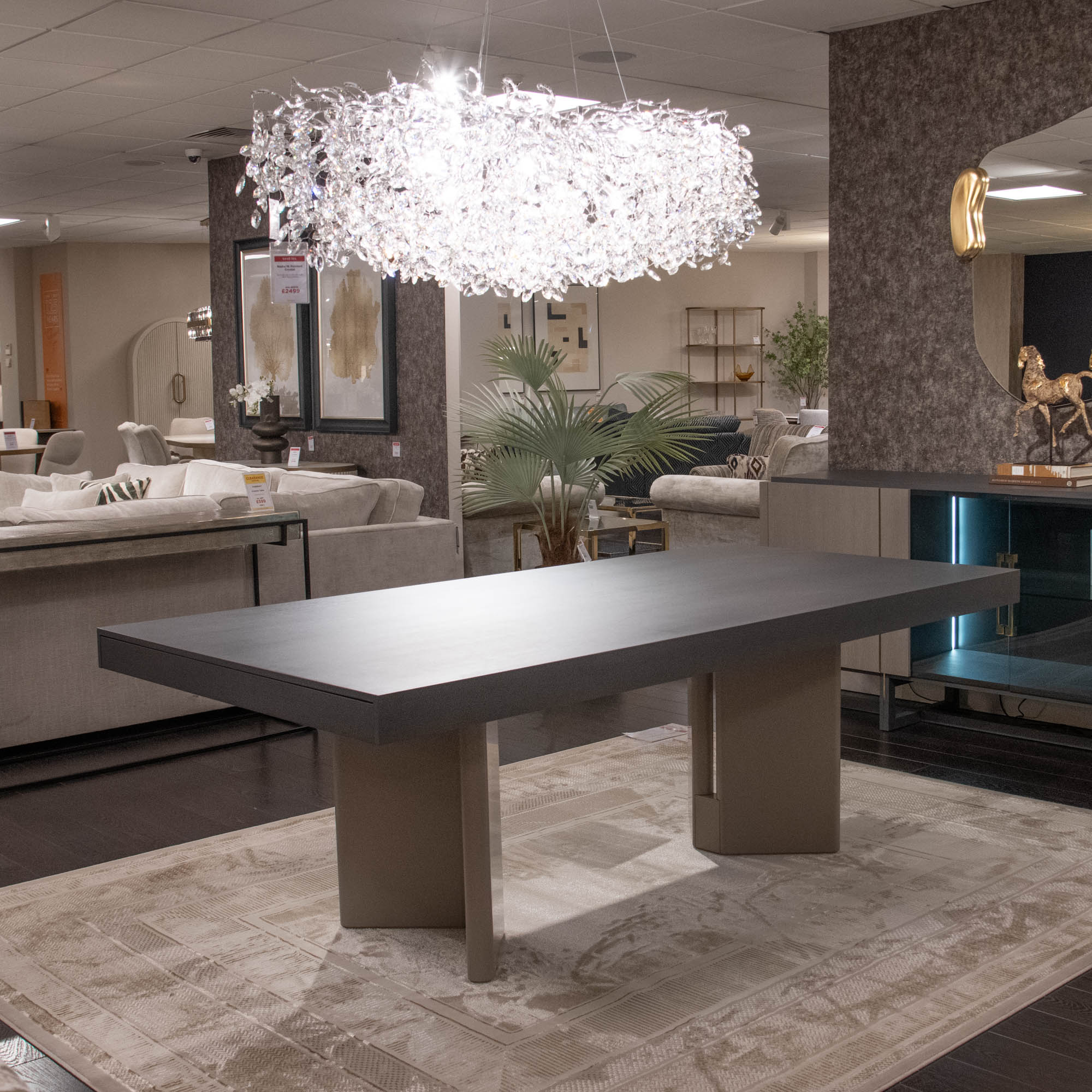 Porto - Extending Dining Table - Item As Pictured - Image 2