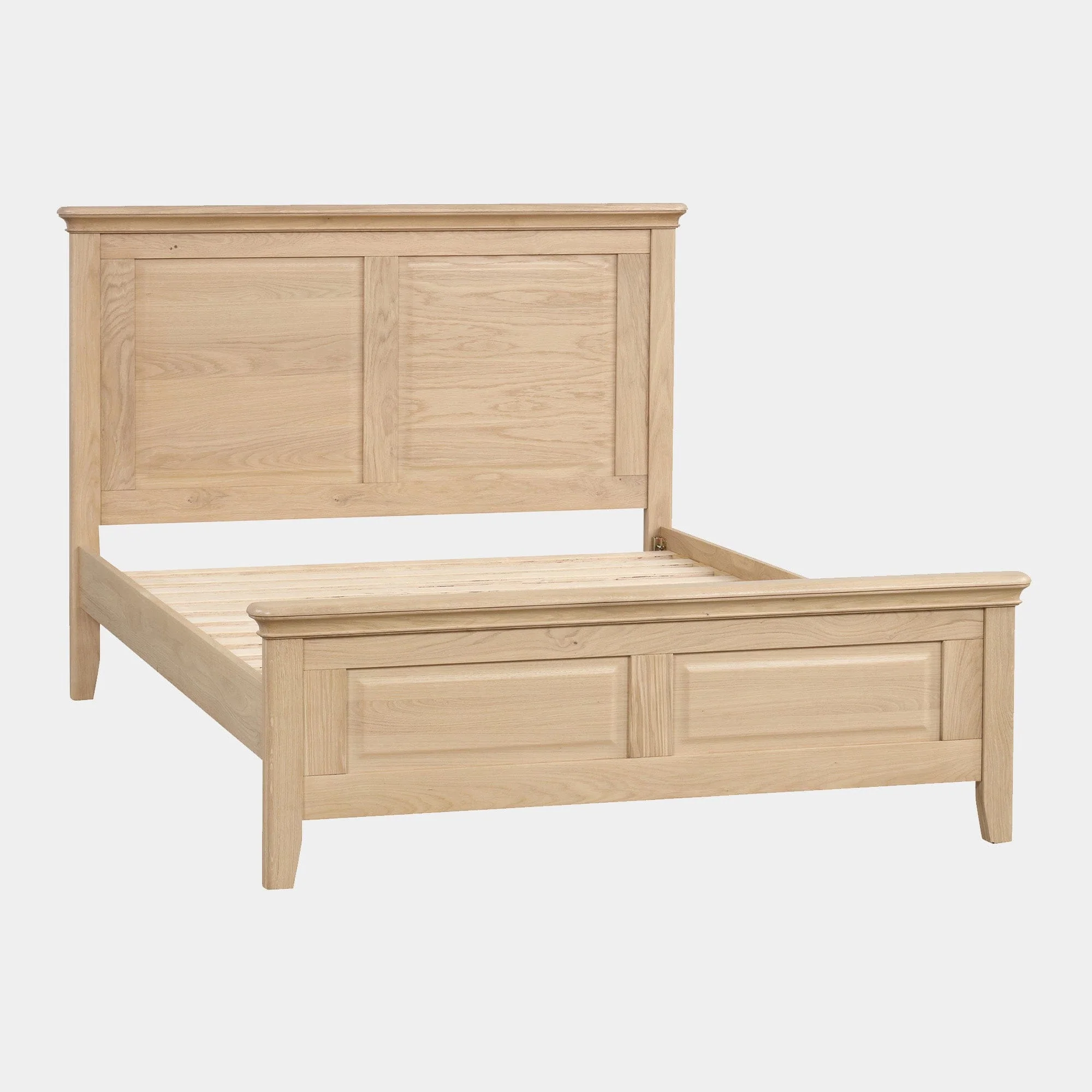 Ravenswood Oak - King High Foot End Bed Frame, Oak - Image 2