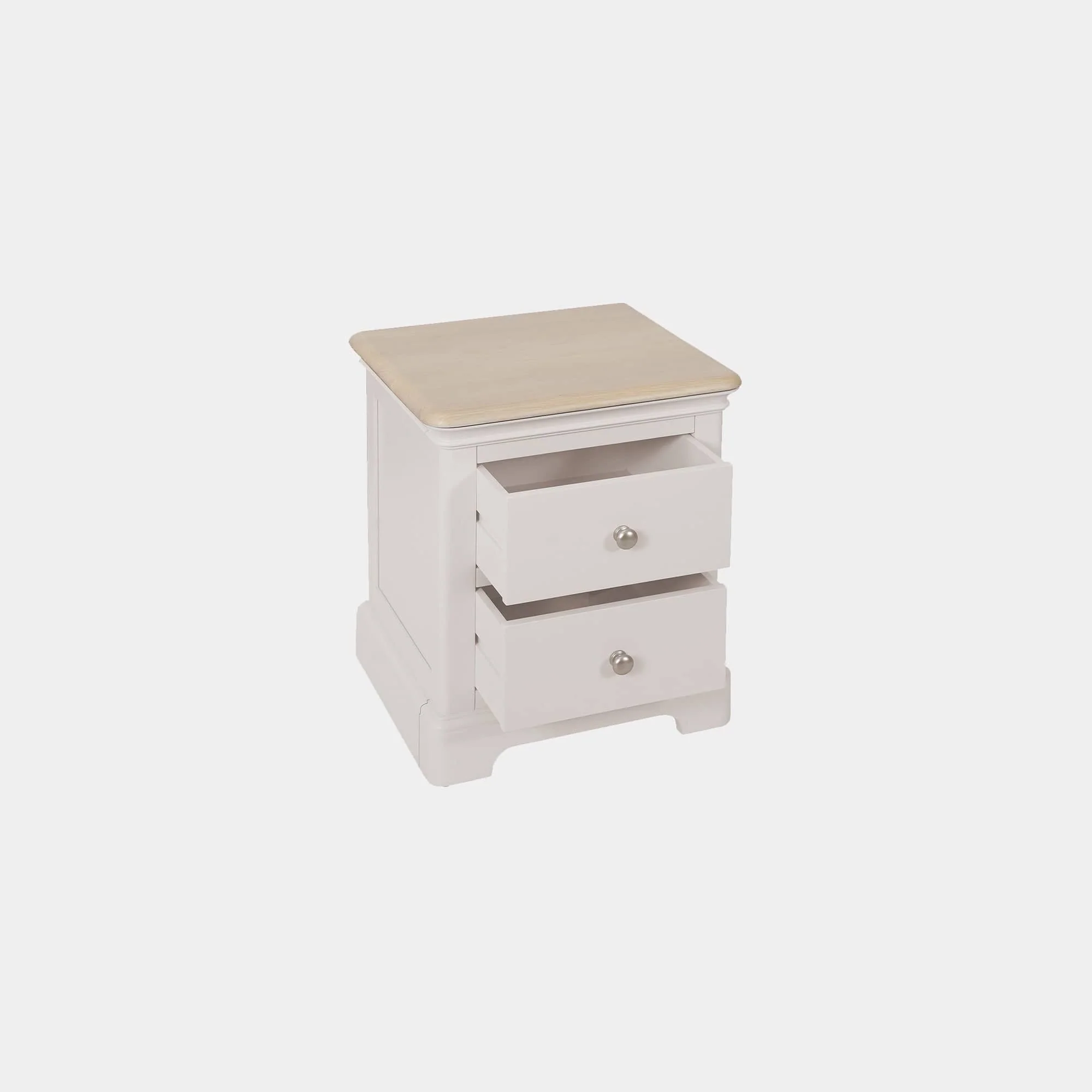 Ravenswood Painted - 2 Drawer Bedside Table - Image 3