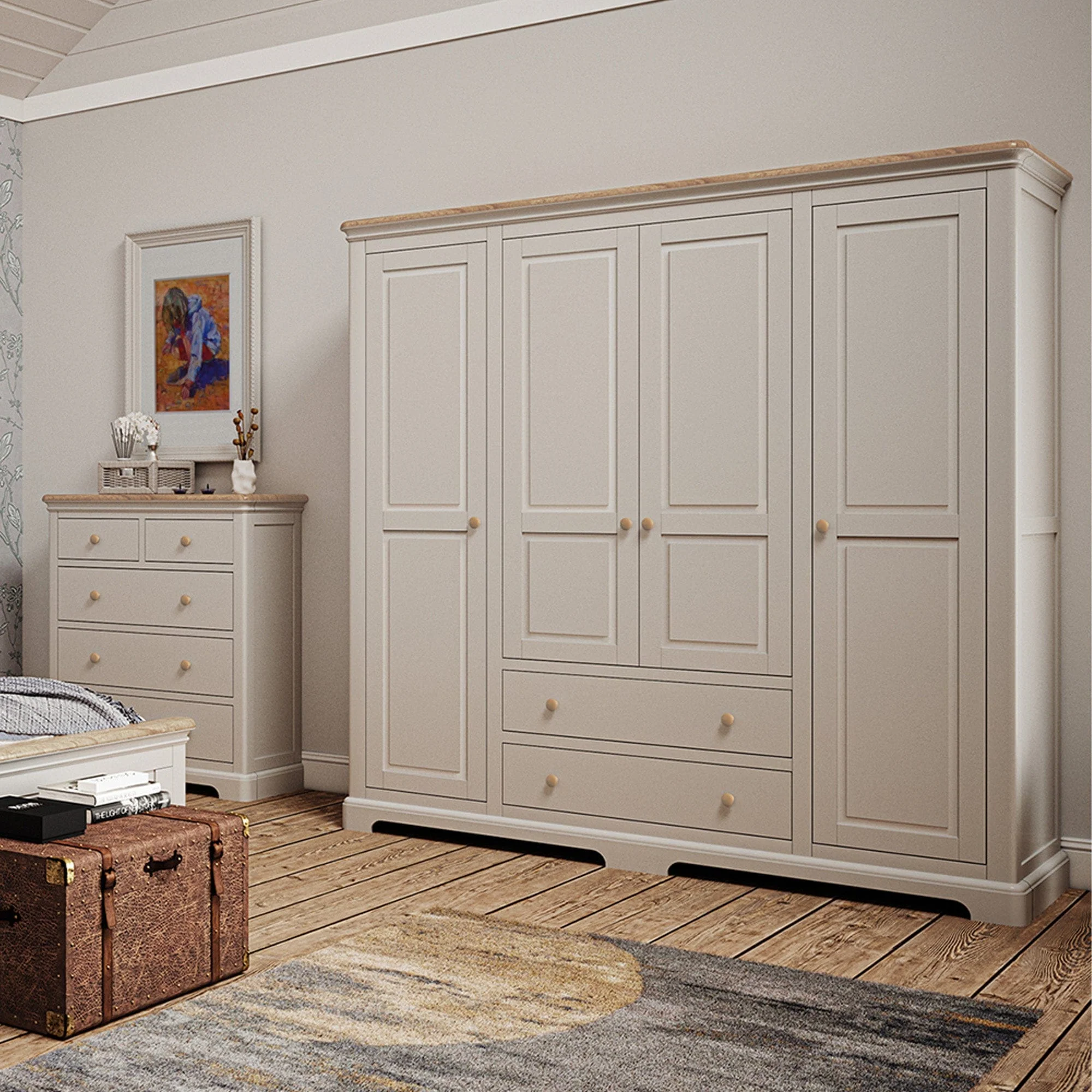 Ravenswood Painted - 5 Drawer Chest of Drawers, Tall - Image 4