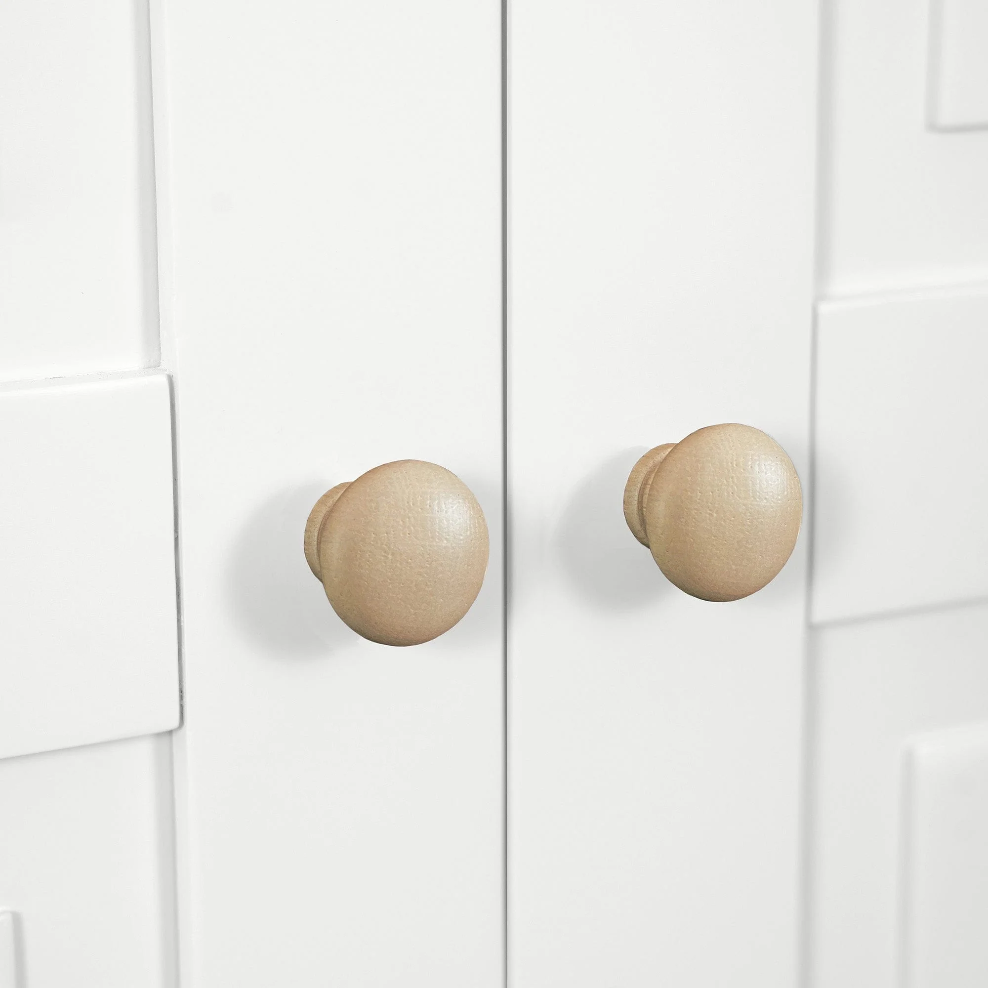 Ravenswood White - 2 Door Wardrobe With Drawers - Image 4