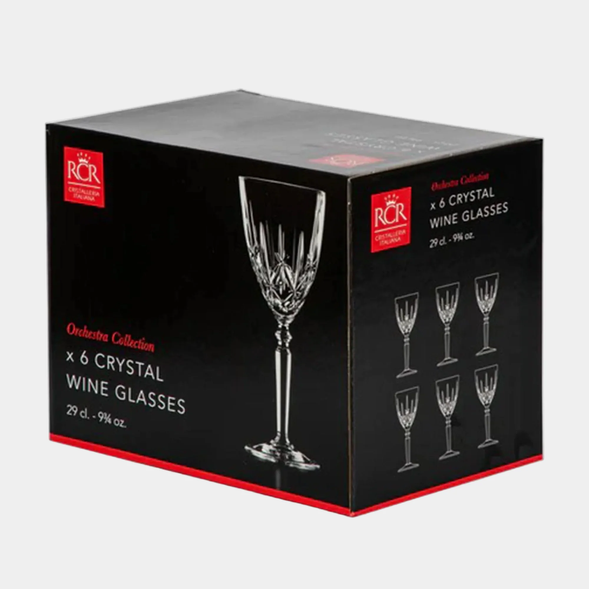 RCR Crystal Orchestra - Wine Glasses, Set of 6 - Image 3