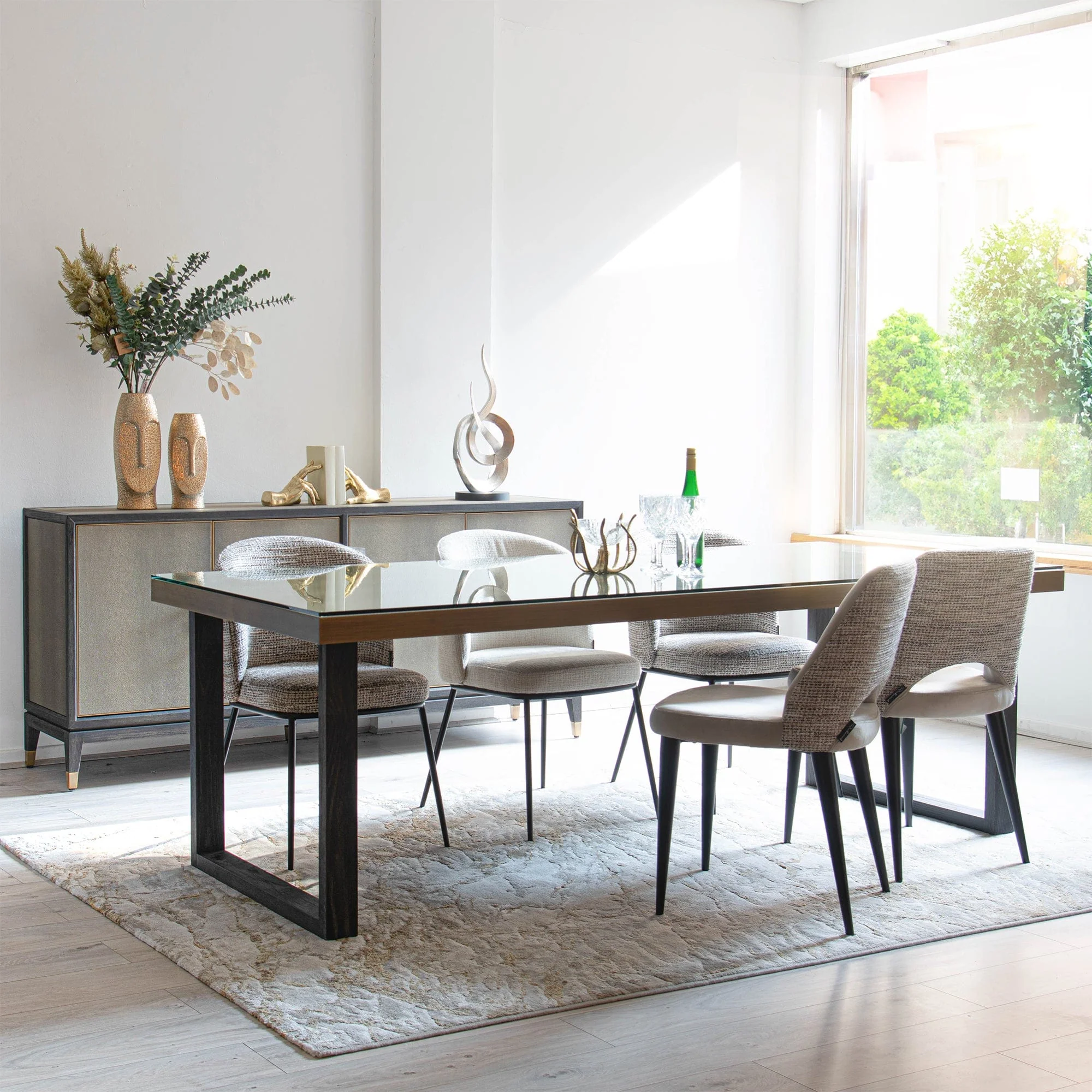 Ridgeville - Shagreen Console Table - Image 6