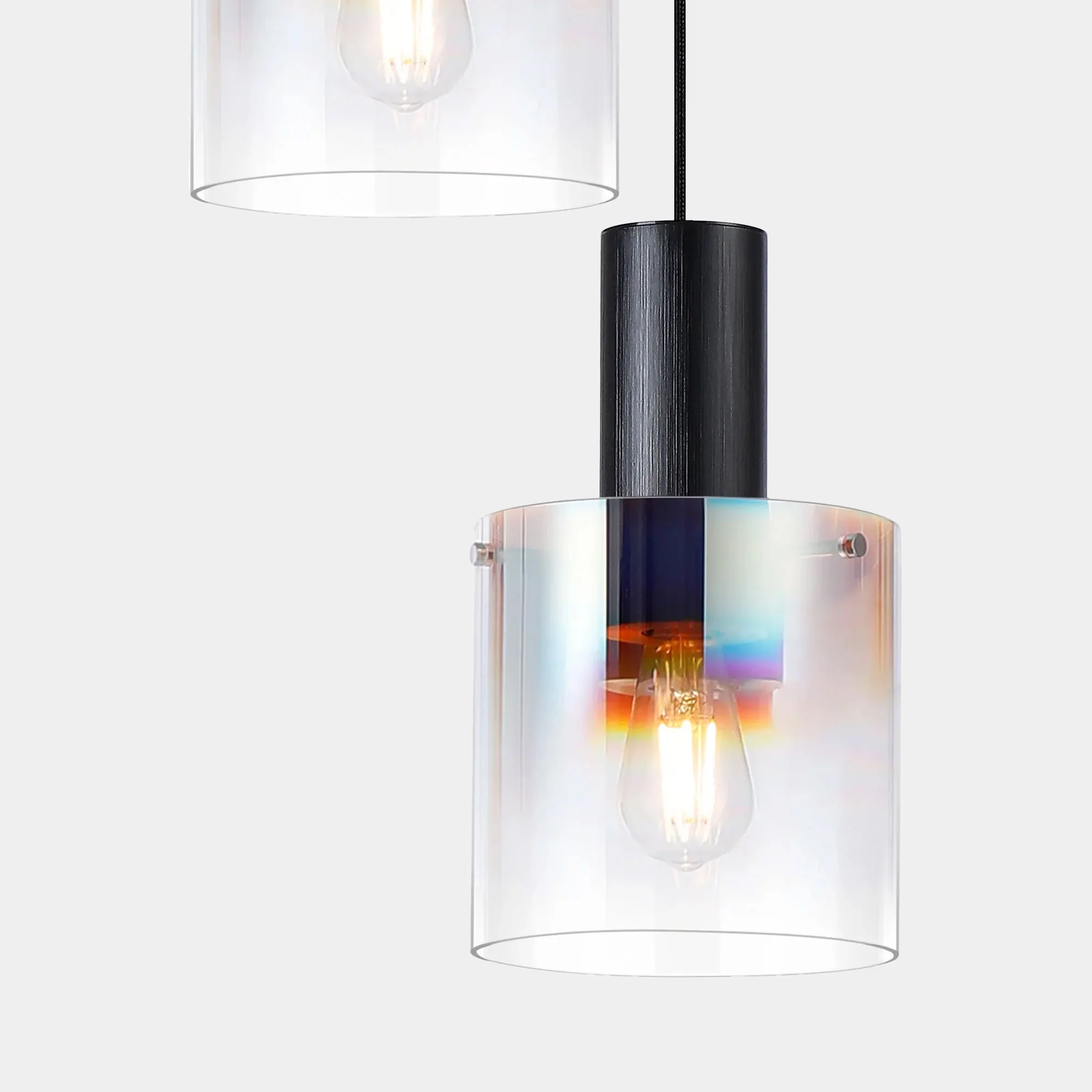 Rizzi Chrome - Pendant Ceiling Light, 3 Light - Image 3